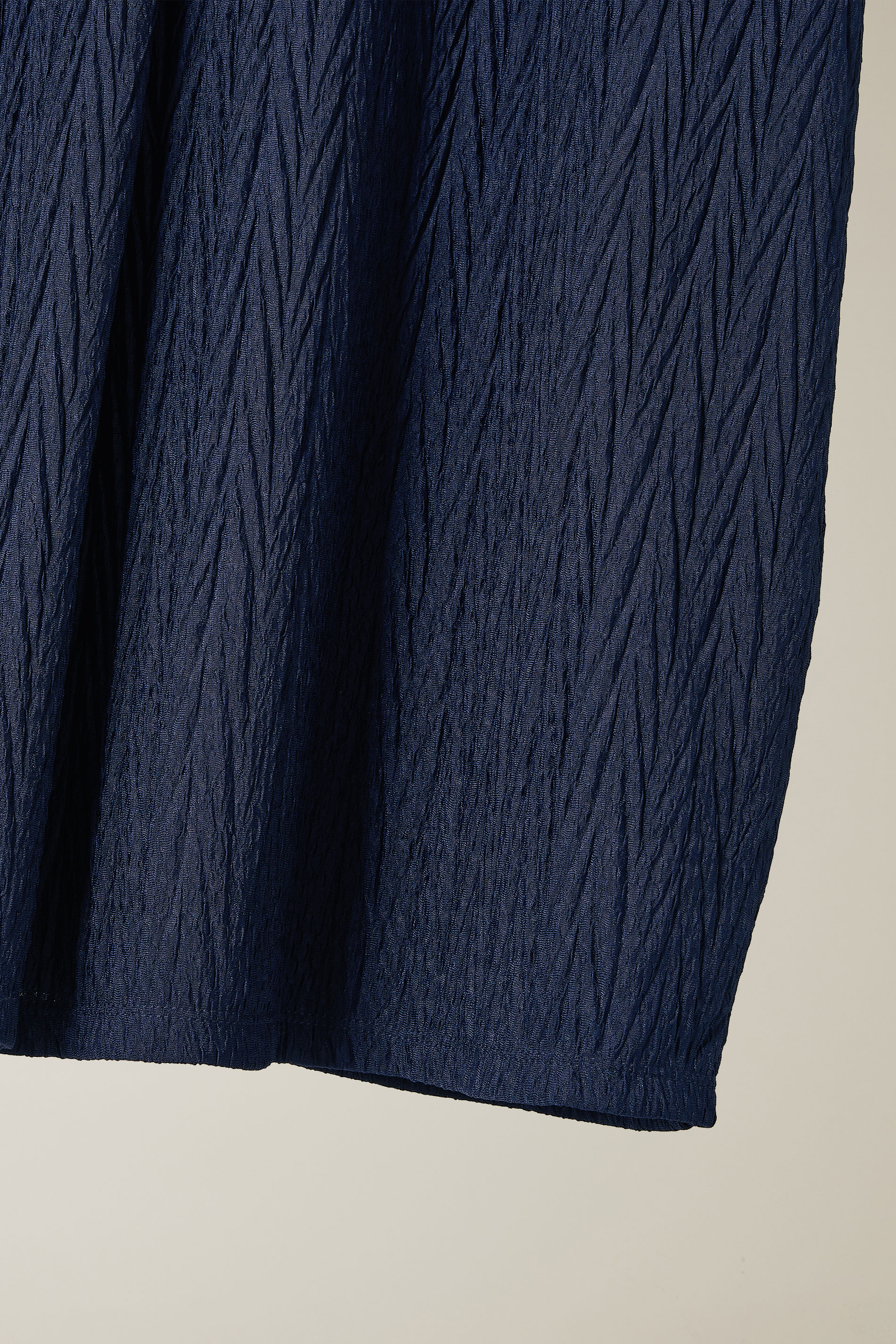 EVANS Plus Size Navy Blue Plisse Pleat Front Top | Evans 7