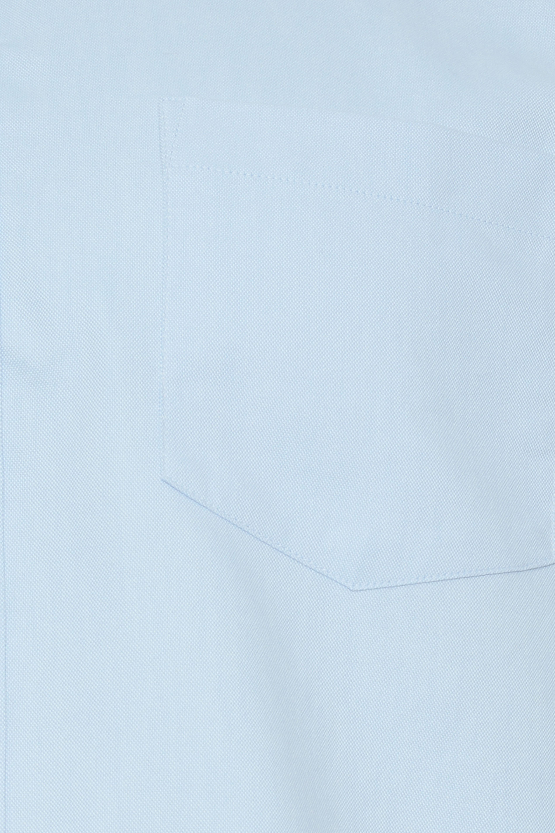 BadRhino Big & Tall Premium Light Blue Short Sleeve Oxford Cotton Shirt | BadRhino 1