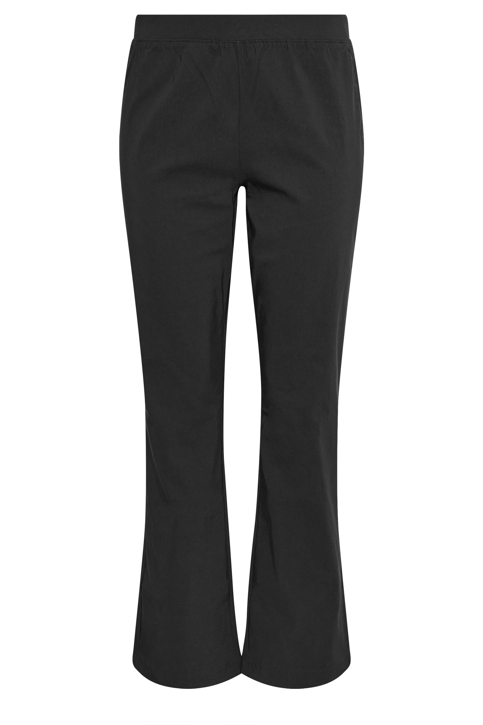 M&Co Navy Blue Bootcut Bengaline Trousers | M&Co 5