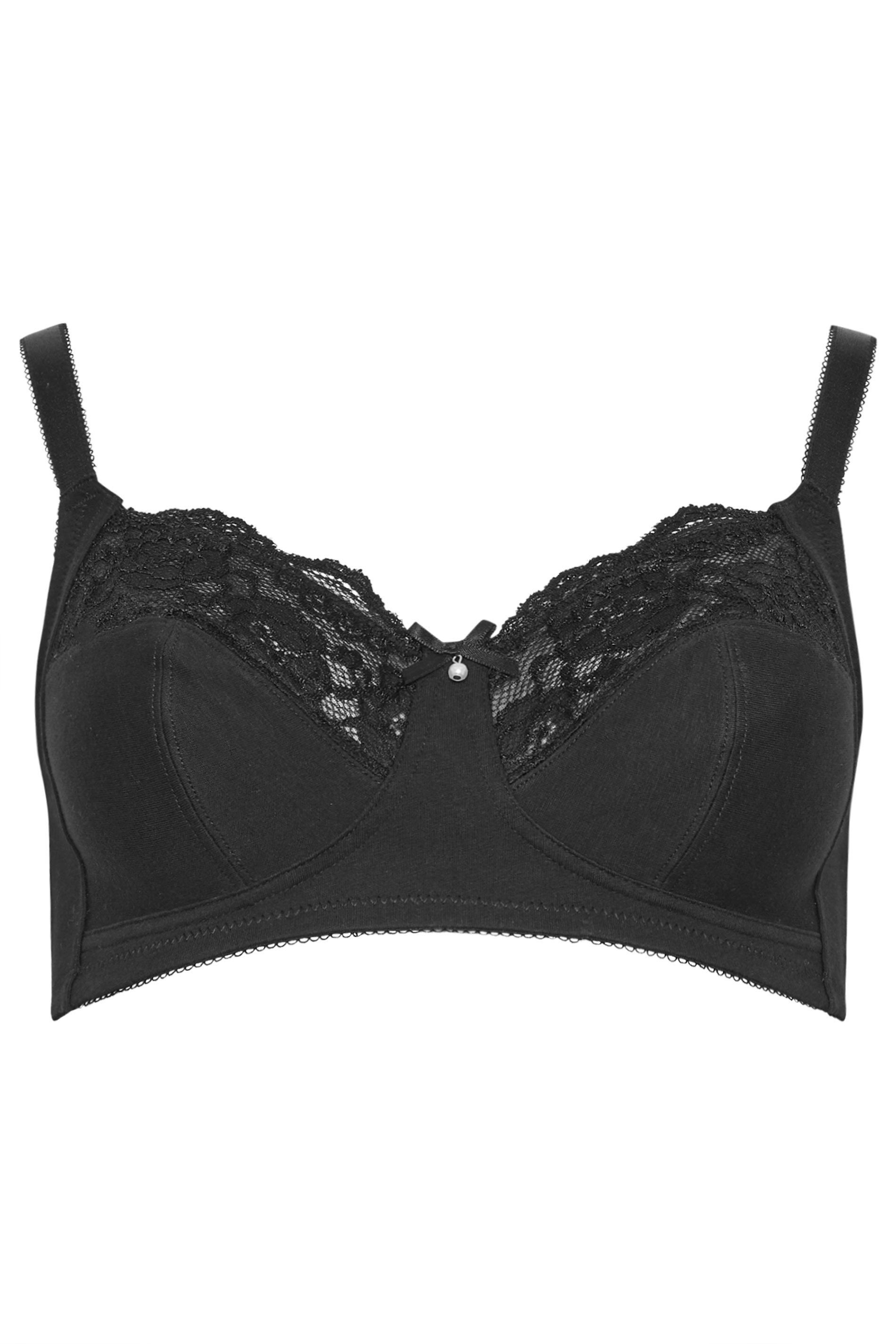 M&Co 2 PACK Non Wired Lace Trim Bra | M&Co 9