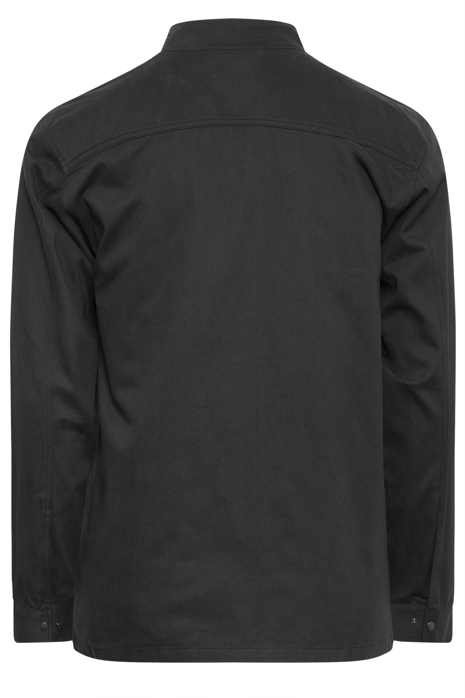 BadRhino Big & Tall Black Zip Through Jacket | BadRhino 2