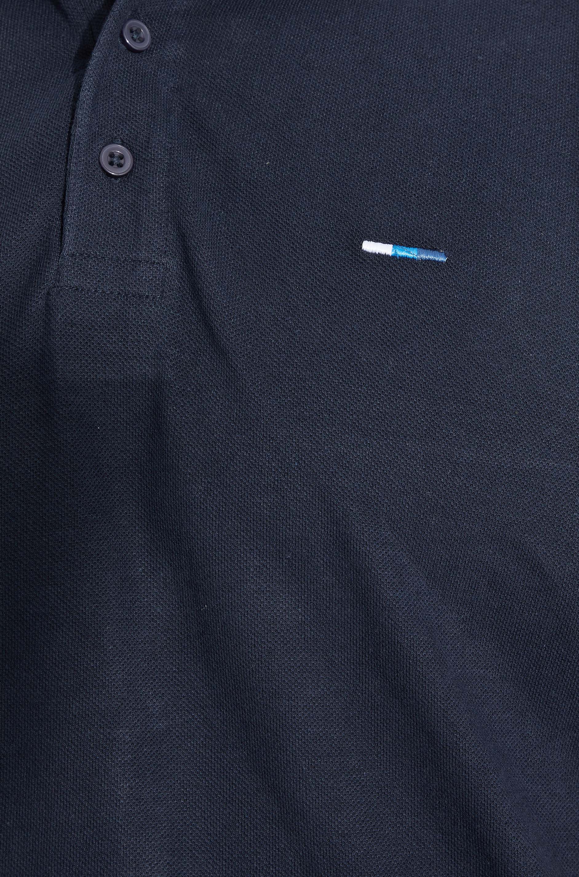 BadRhino 3 Pack Black & Navy Blue Plain Polo Shirts | BadRhino 8