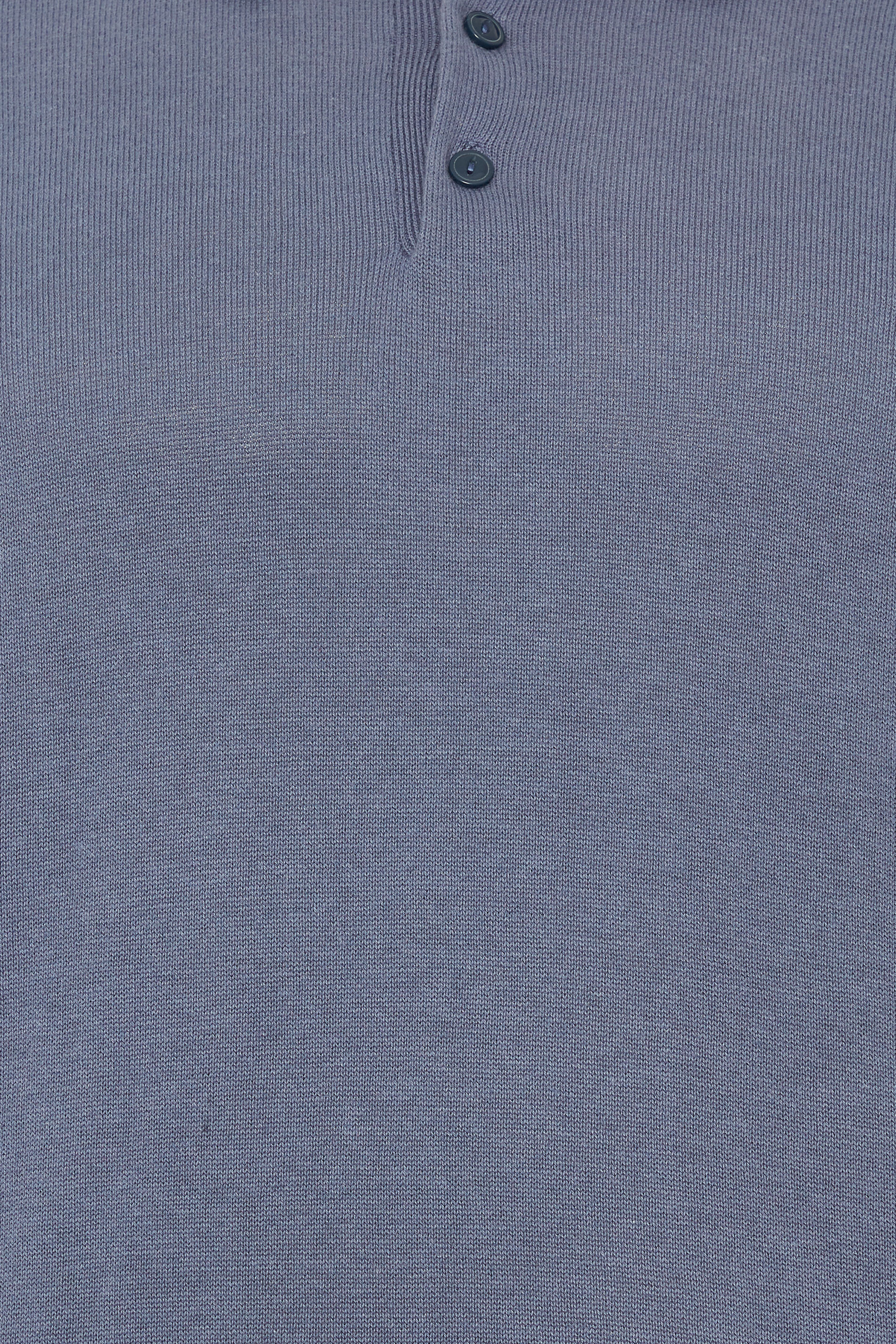 BadRhino Big & Tall Light Blue Knitted Short Sleeve Polo Shirt | BadRhino 4