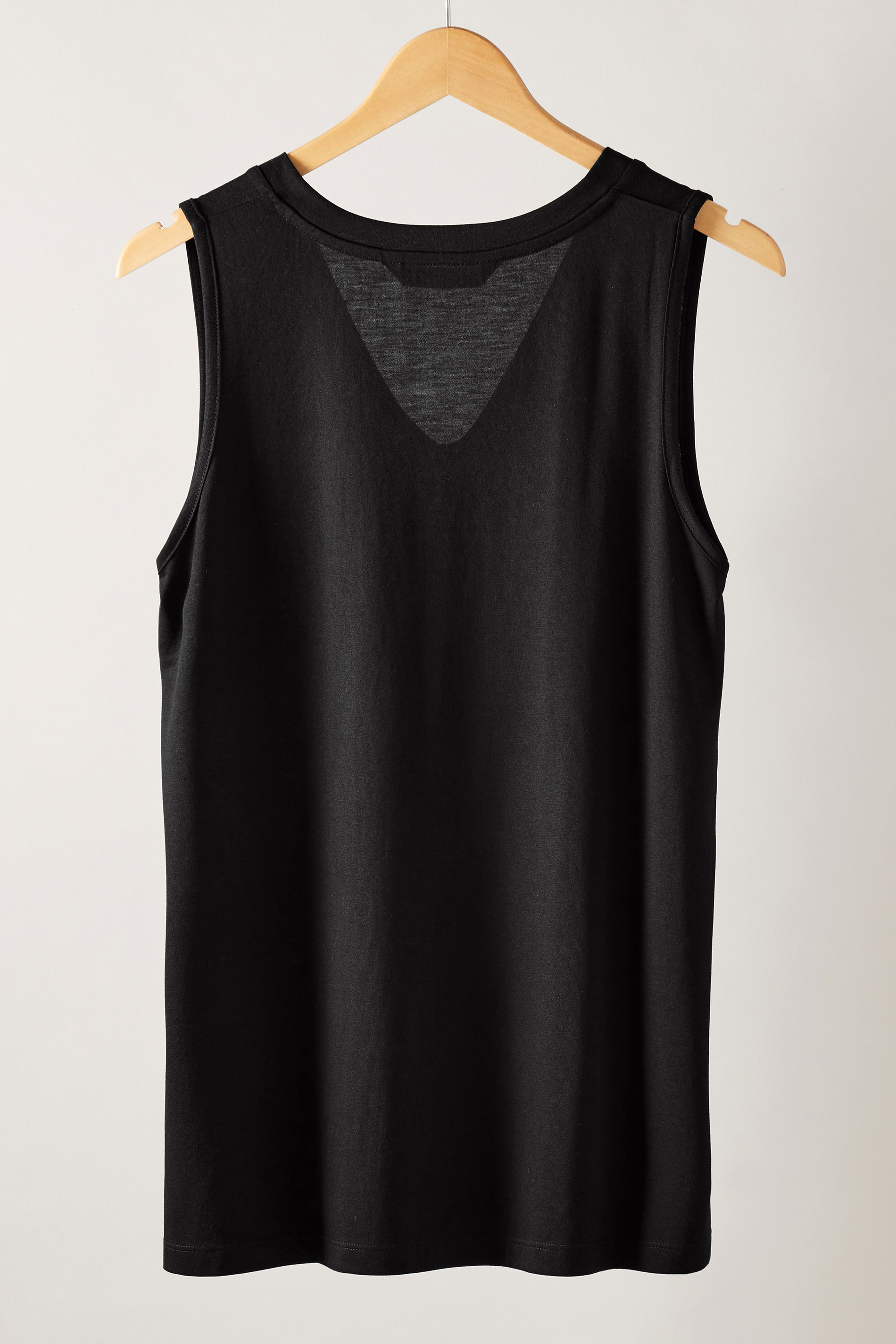 EVANS Plus Size Black Modal Rich Vest Top | Evans 6