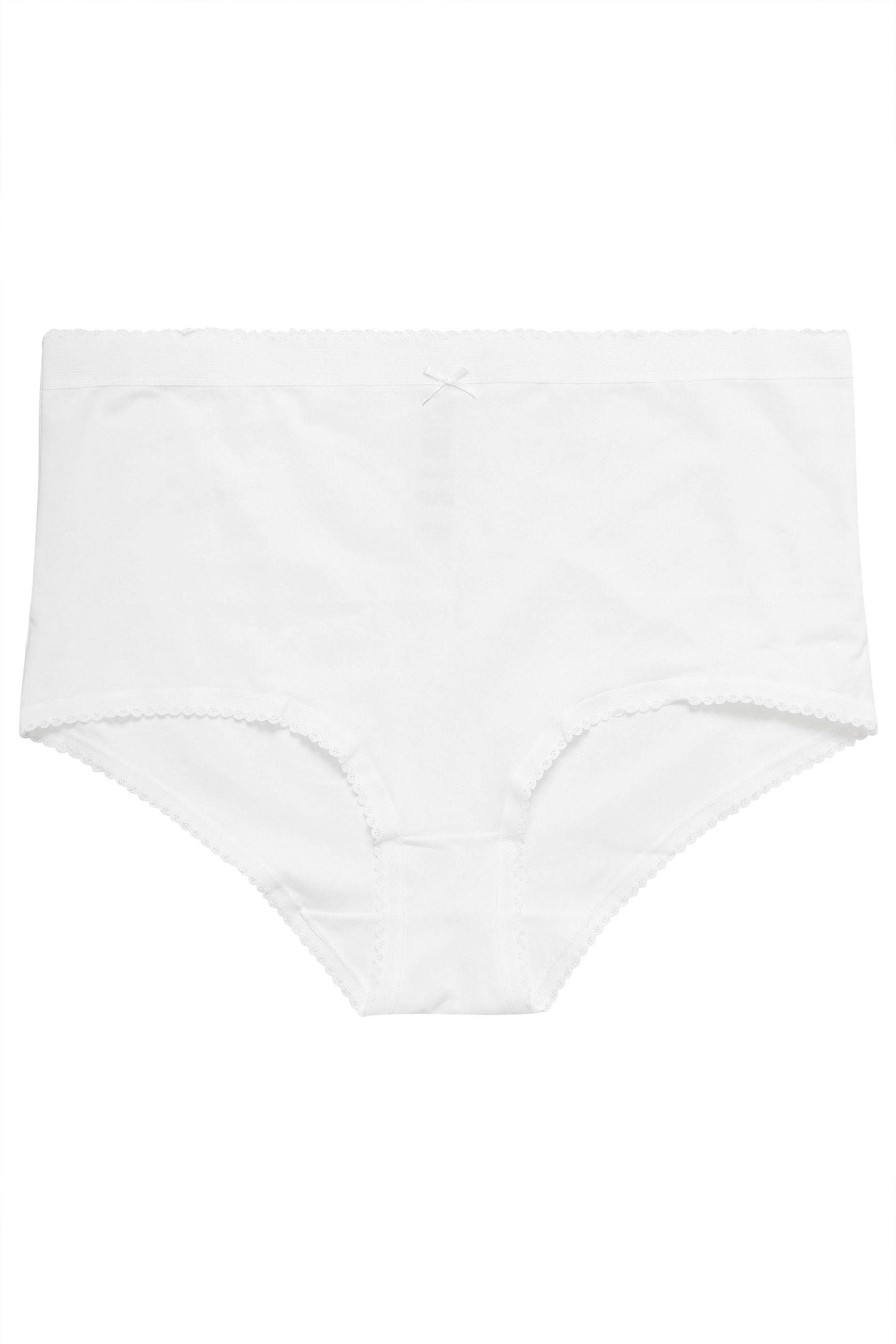 YOURSET 5 PACK Plus Size Pink & Grey Heart Full Briefs | Yours Clothing 8
