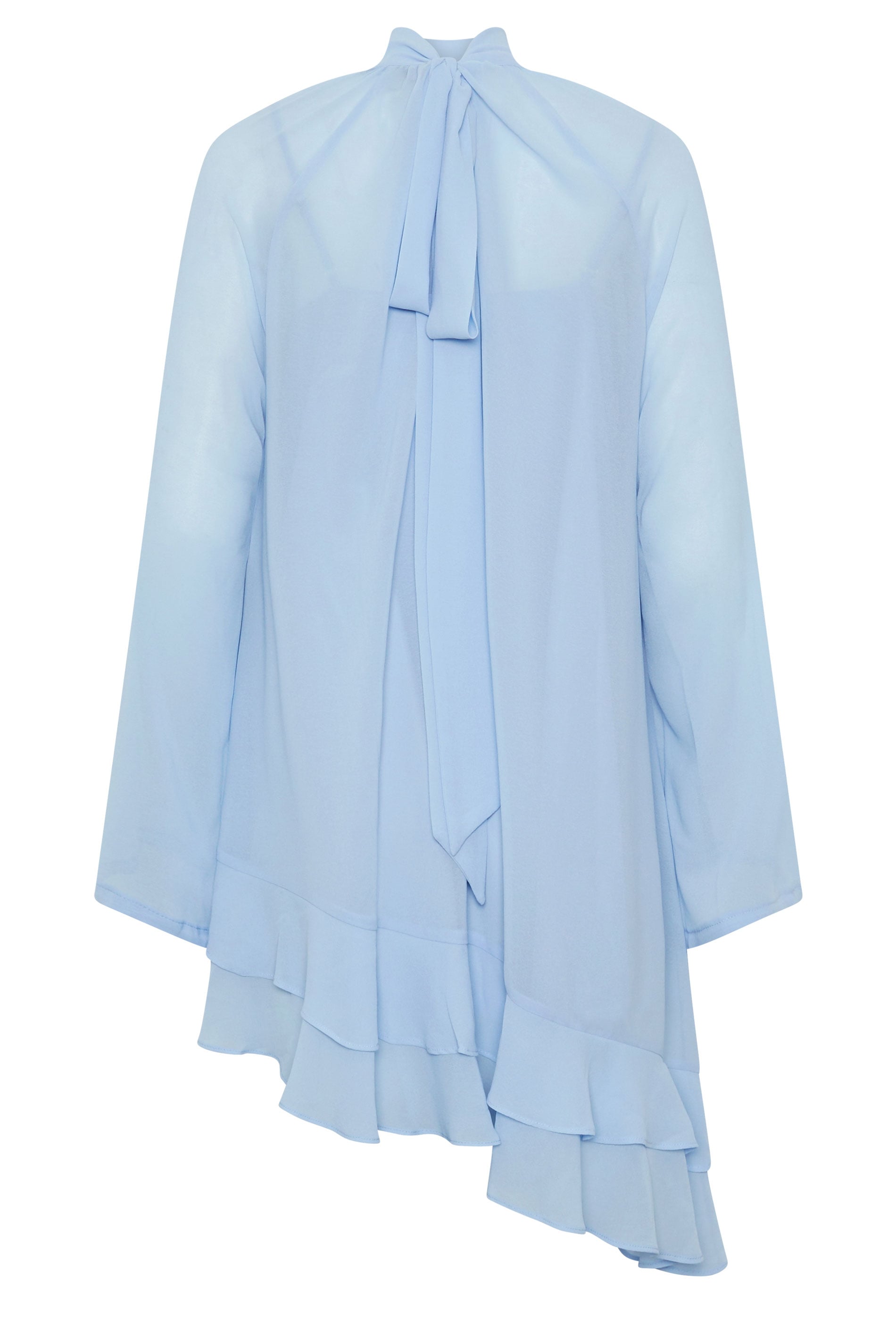 STAR Blue Asymmetric Mini Dress | StarByJM 6