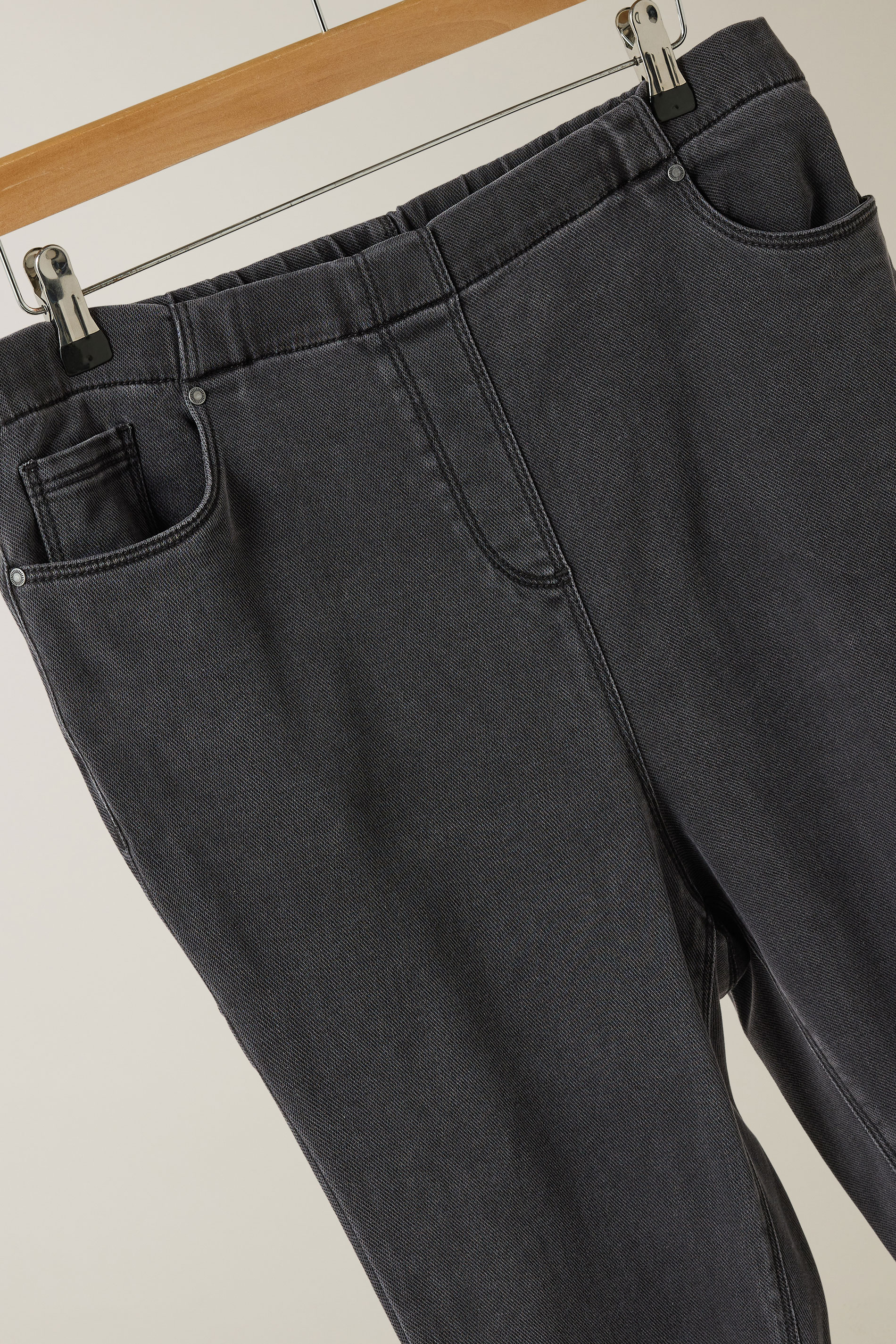 EVANS Plus Size Charcoal Grey Skinny Jeggings | Evans 6