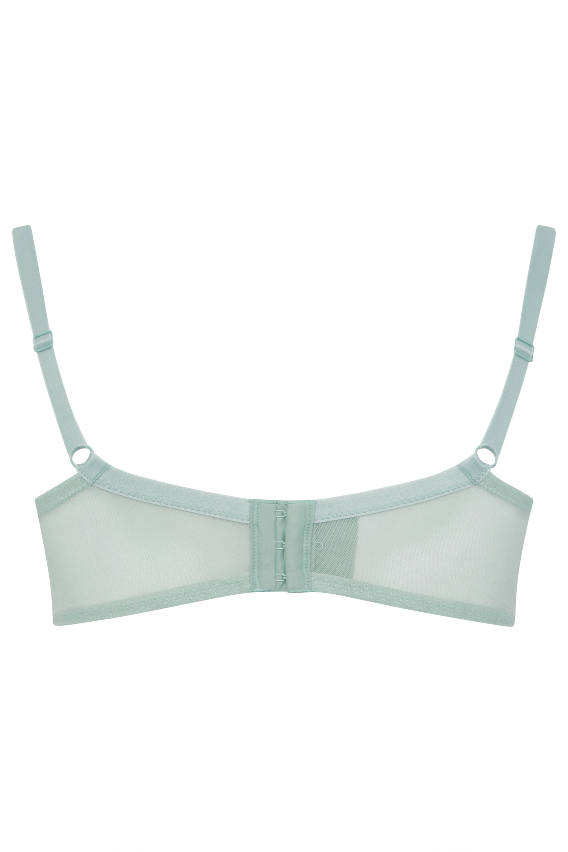 YOURSET 2 PACK Plus Size Green Floral Print T-Shirt Bras | Yours Clothing 11