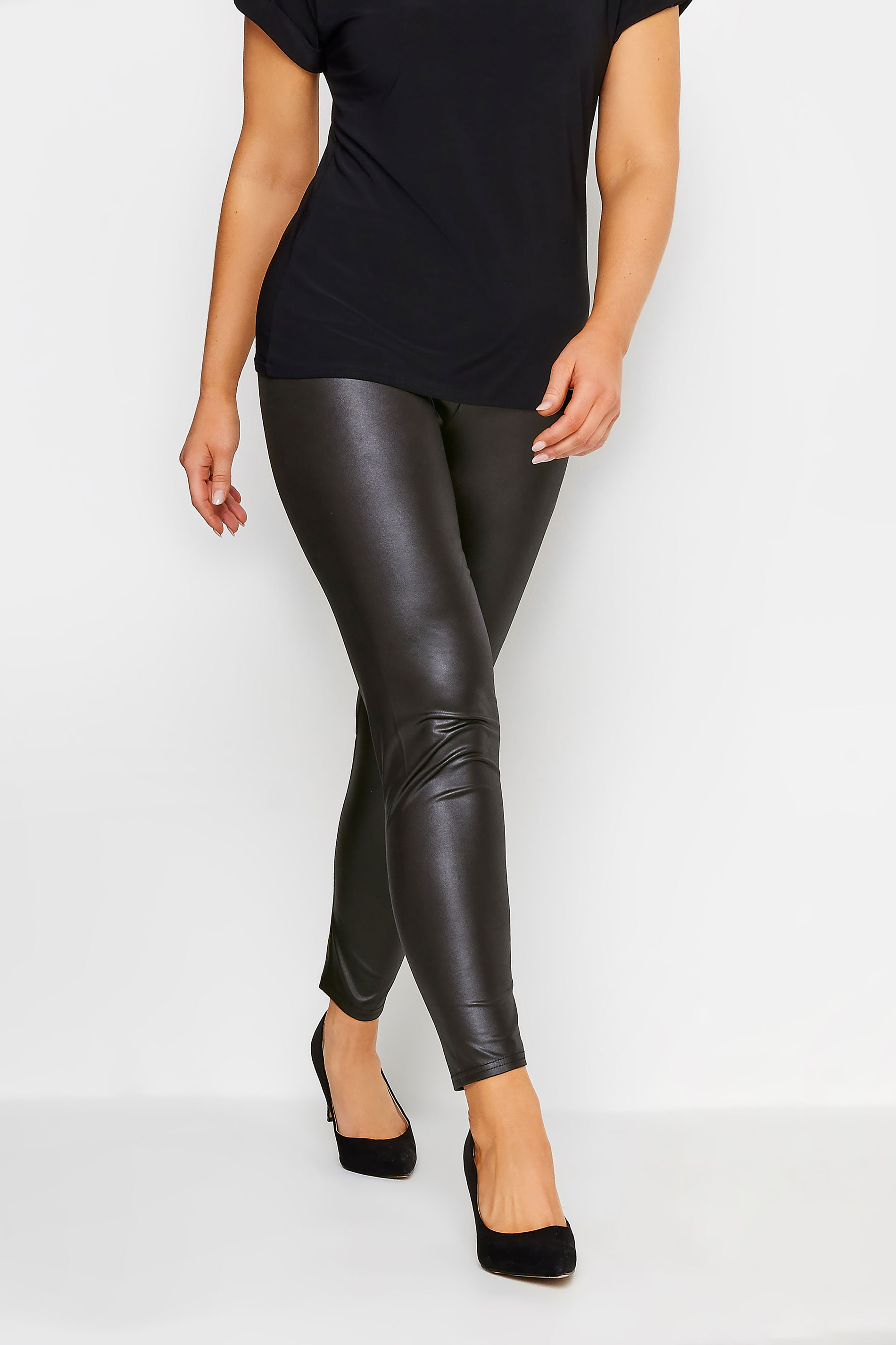 Black Wet Look Jeggings - Buy Fashion Wholesale in The UK