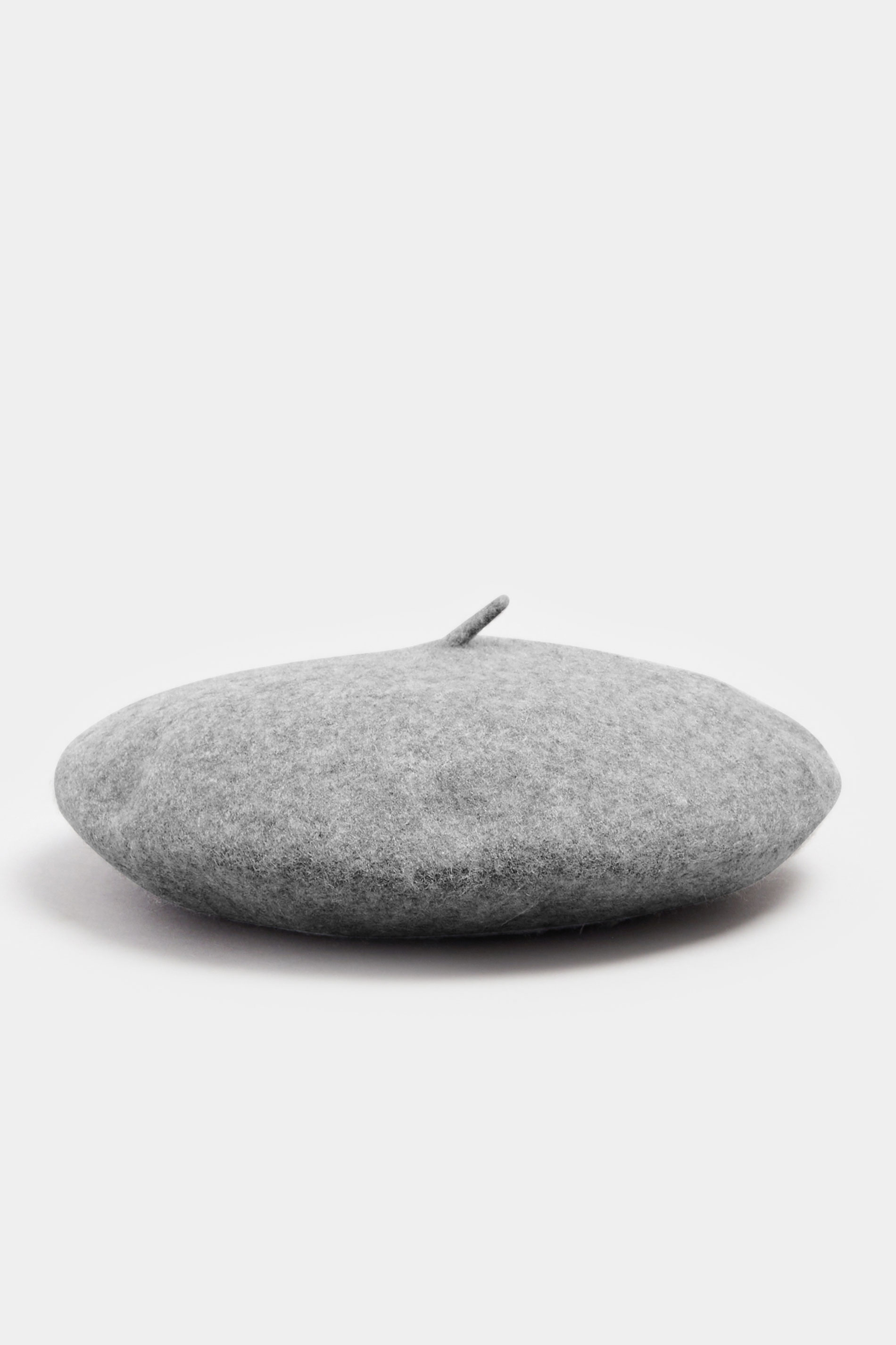 Grey Felt Beret | Yours Clothing 1