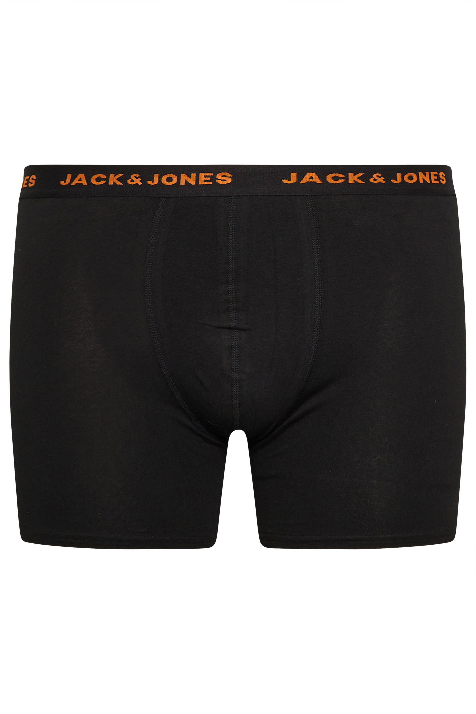 JACK & JONES Big & Tall Black 7 Pack Basic Boxers | M&Co 9