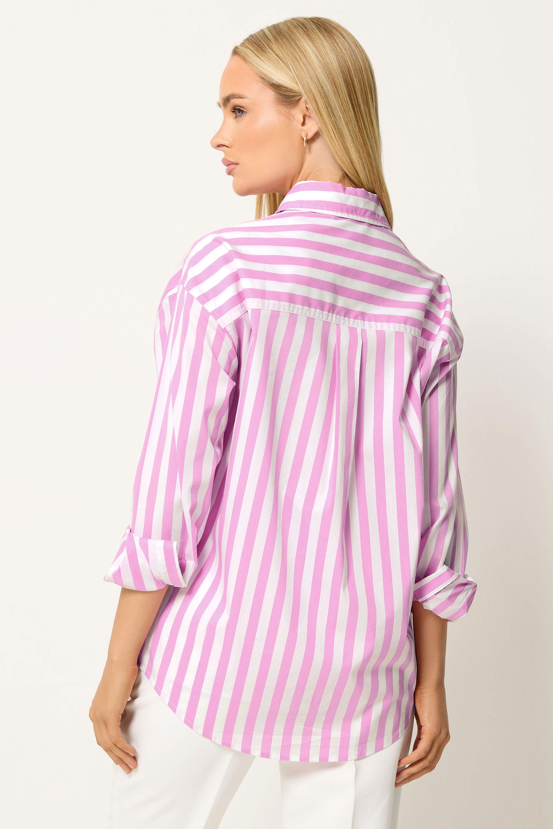 STAR Pink Stripe Long Sleeve Shirt | StarByJM 4