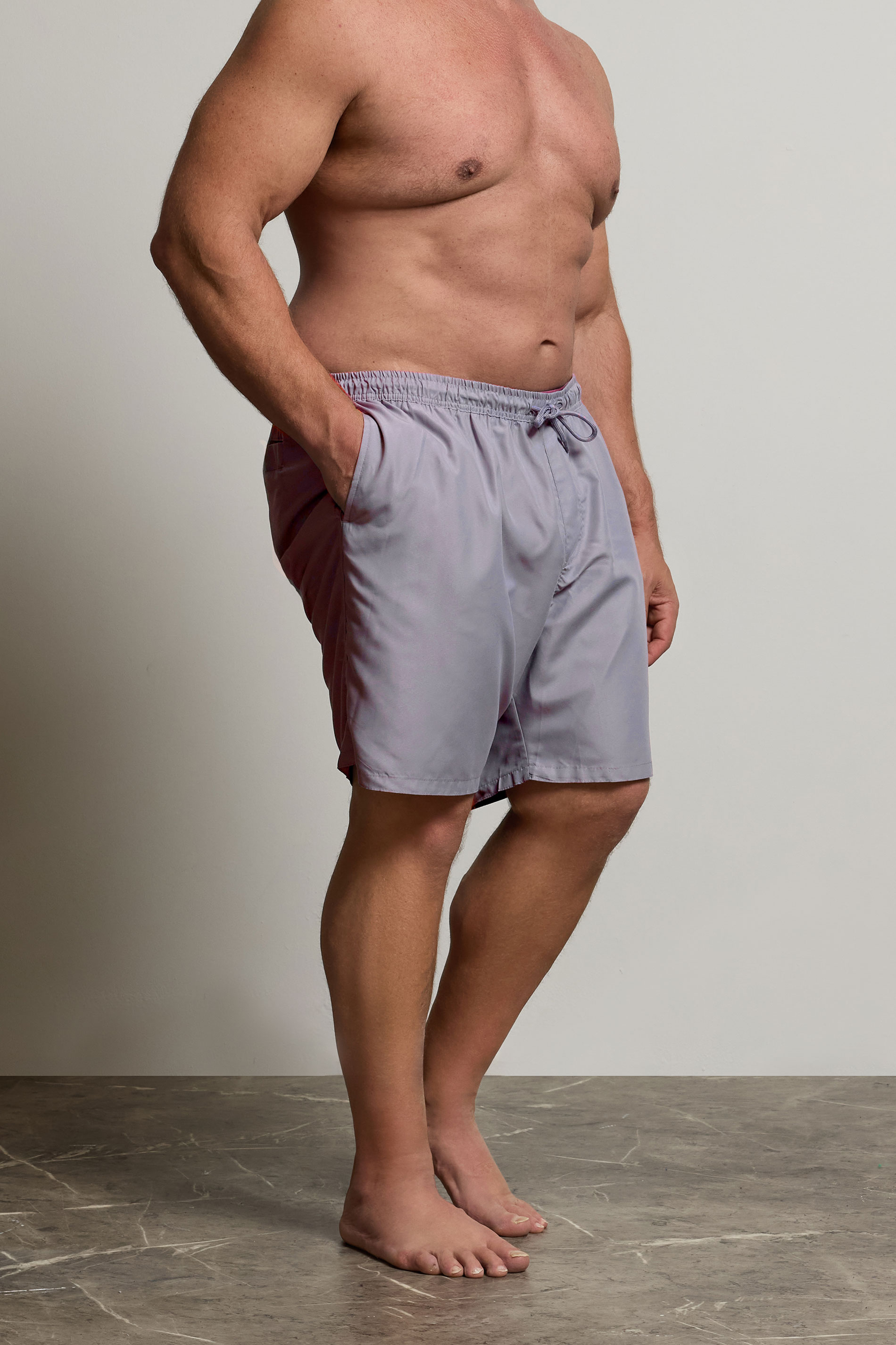 BadRhino Big & Tall Blue Swim Shorts | BadRhino 1