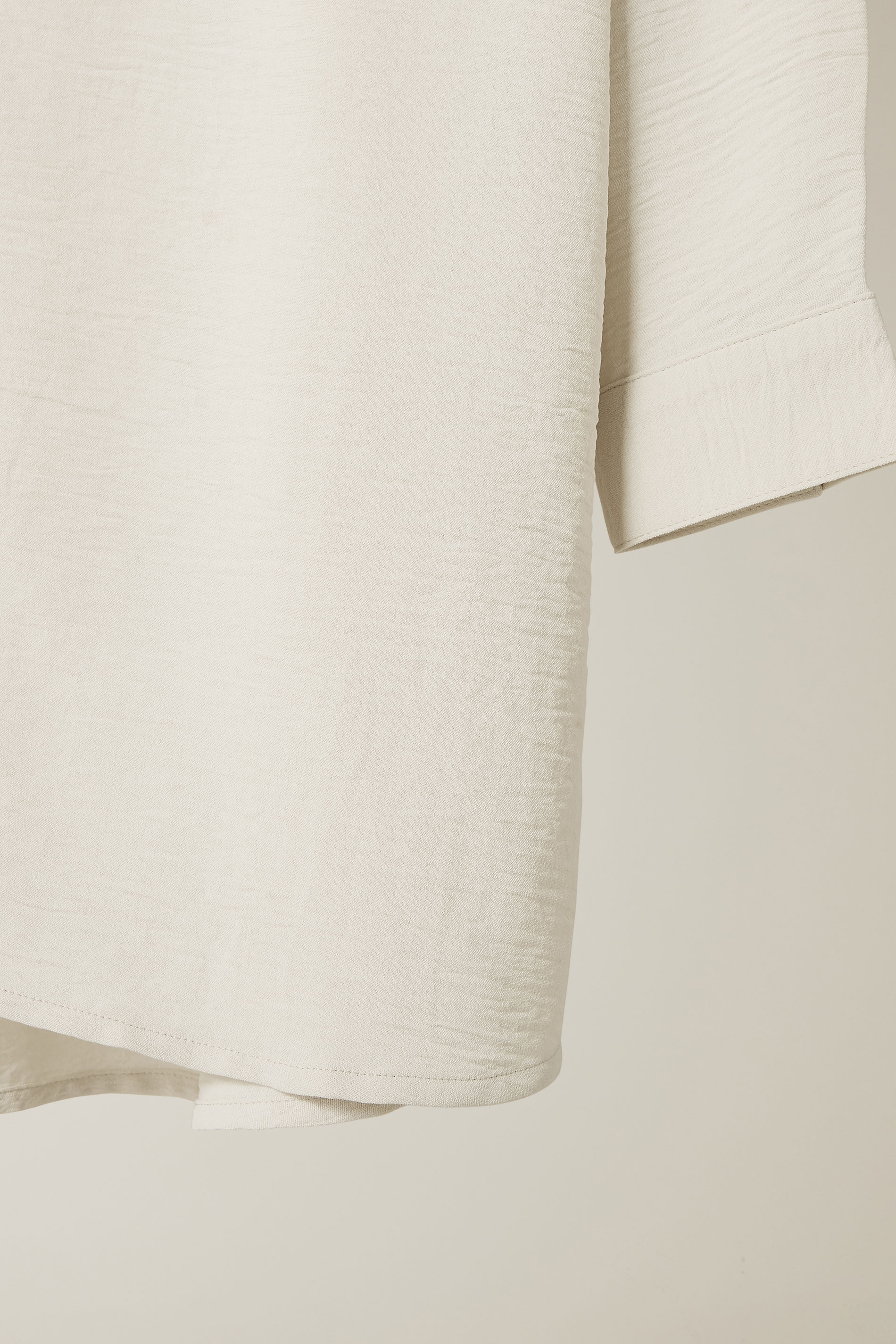 EVANS Plus Size Cream Utility Pocket Shirt | Evans 8