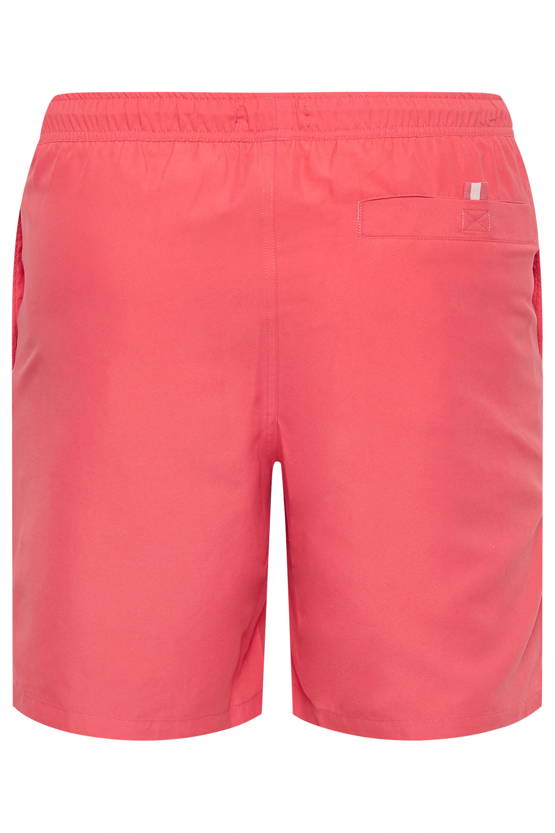 BadRhino Big & Tall Pink Swim Shorts | BadRhino 7