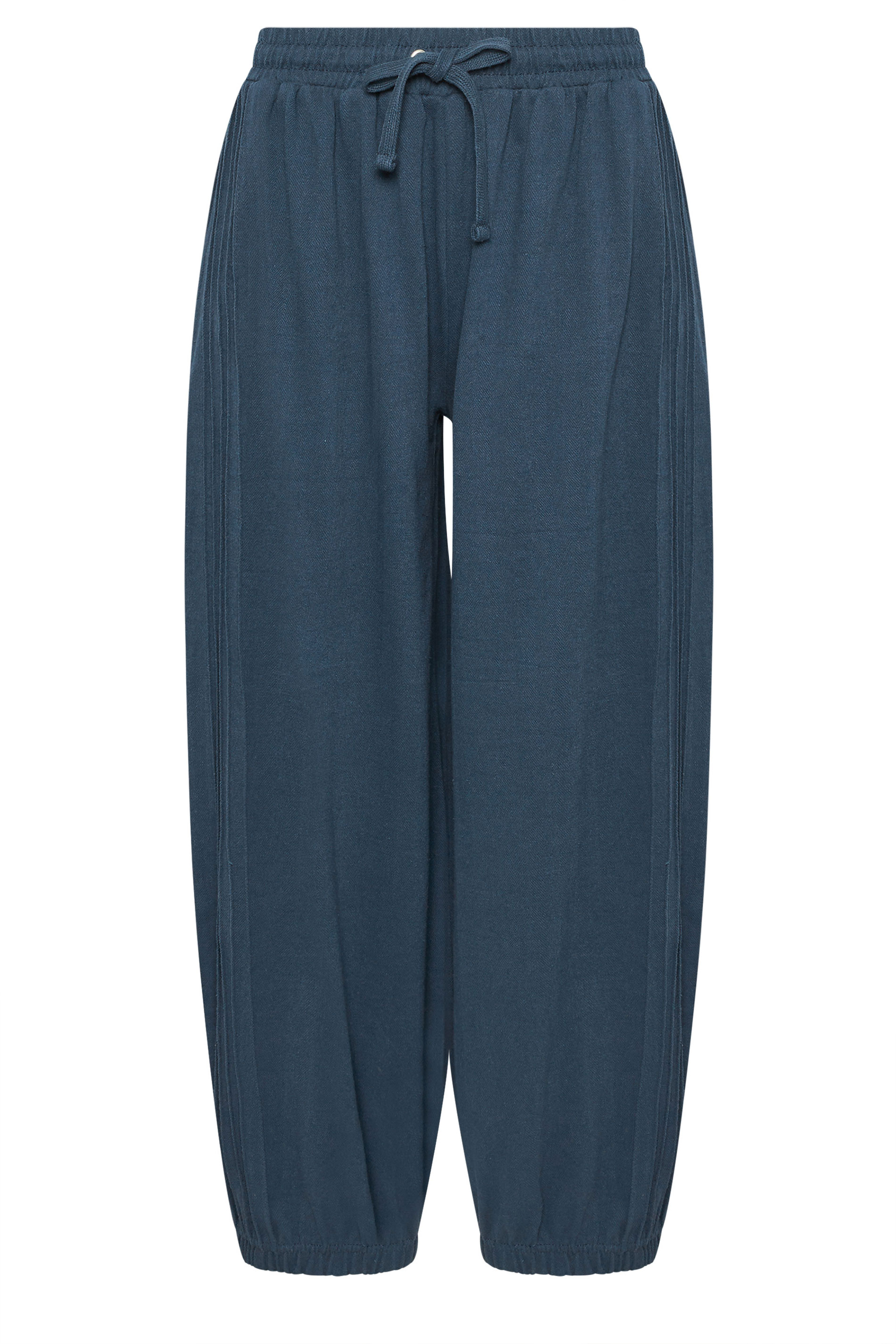 PixieGirl Petite Women's Dark Blue Balloon Trousers | PixieGirl 6