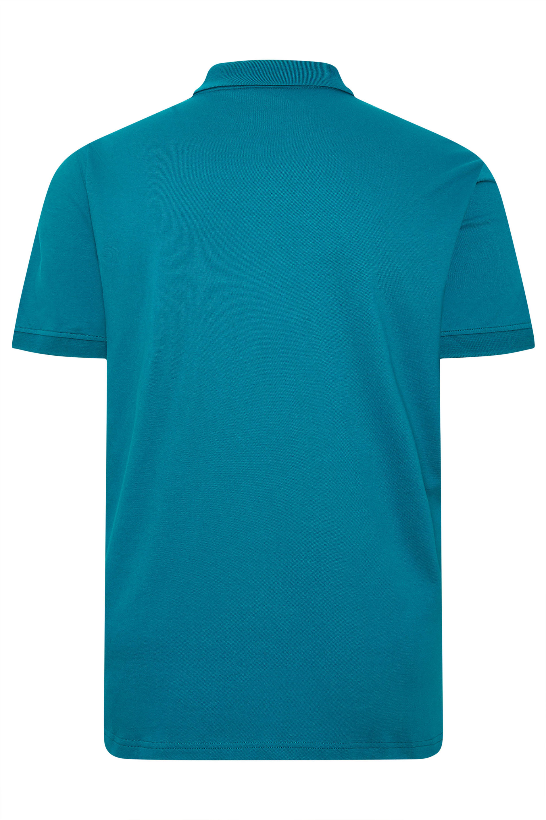 LYLE & SCOTT Big & Tall Lagoon Blue Core Polo Shirt | BadRhino 4