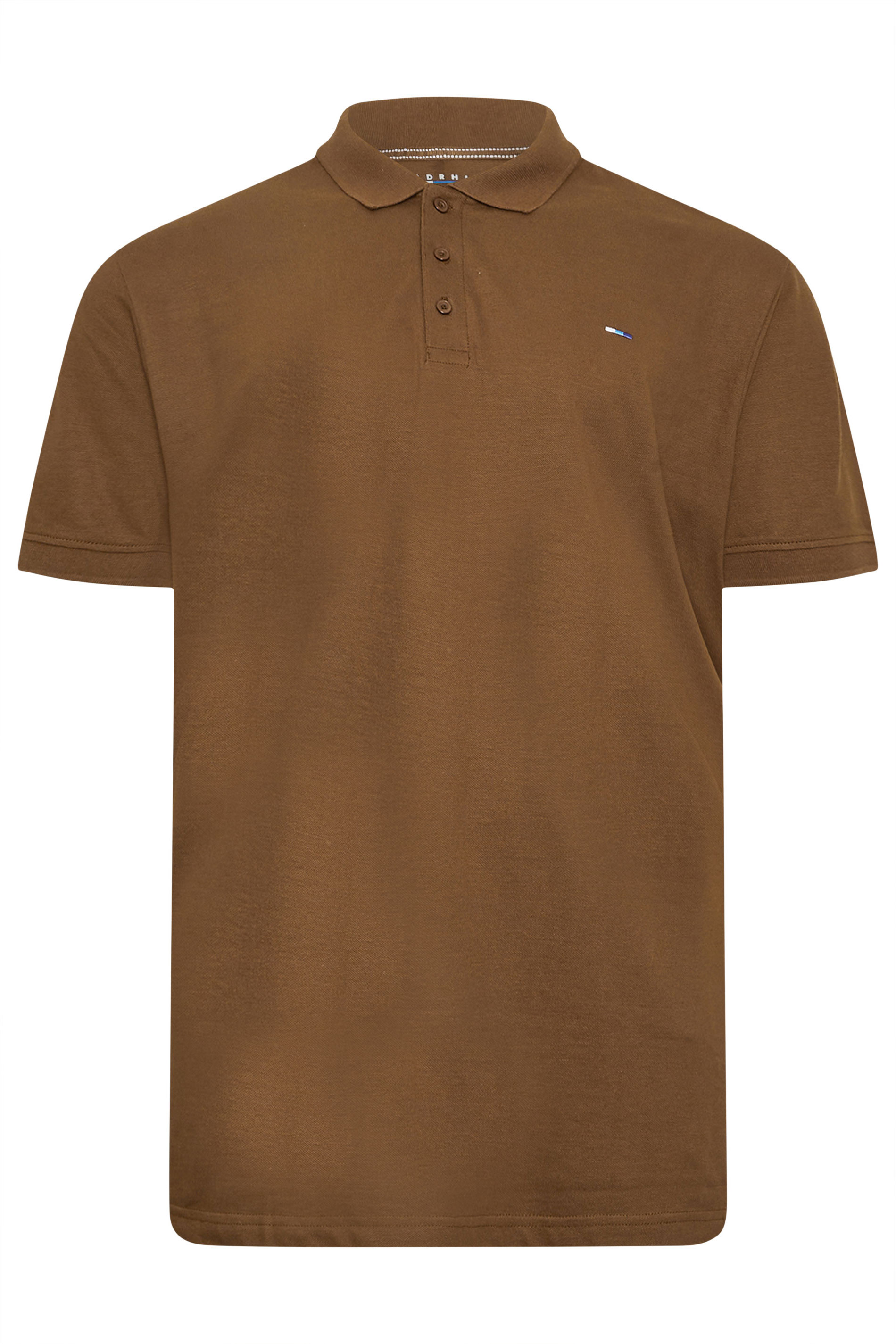 BadRhino Big & Tall Brown Core Polo Shirt | BadRhino 7