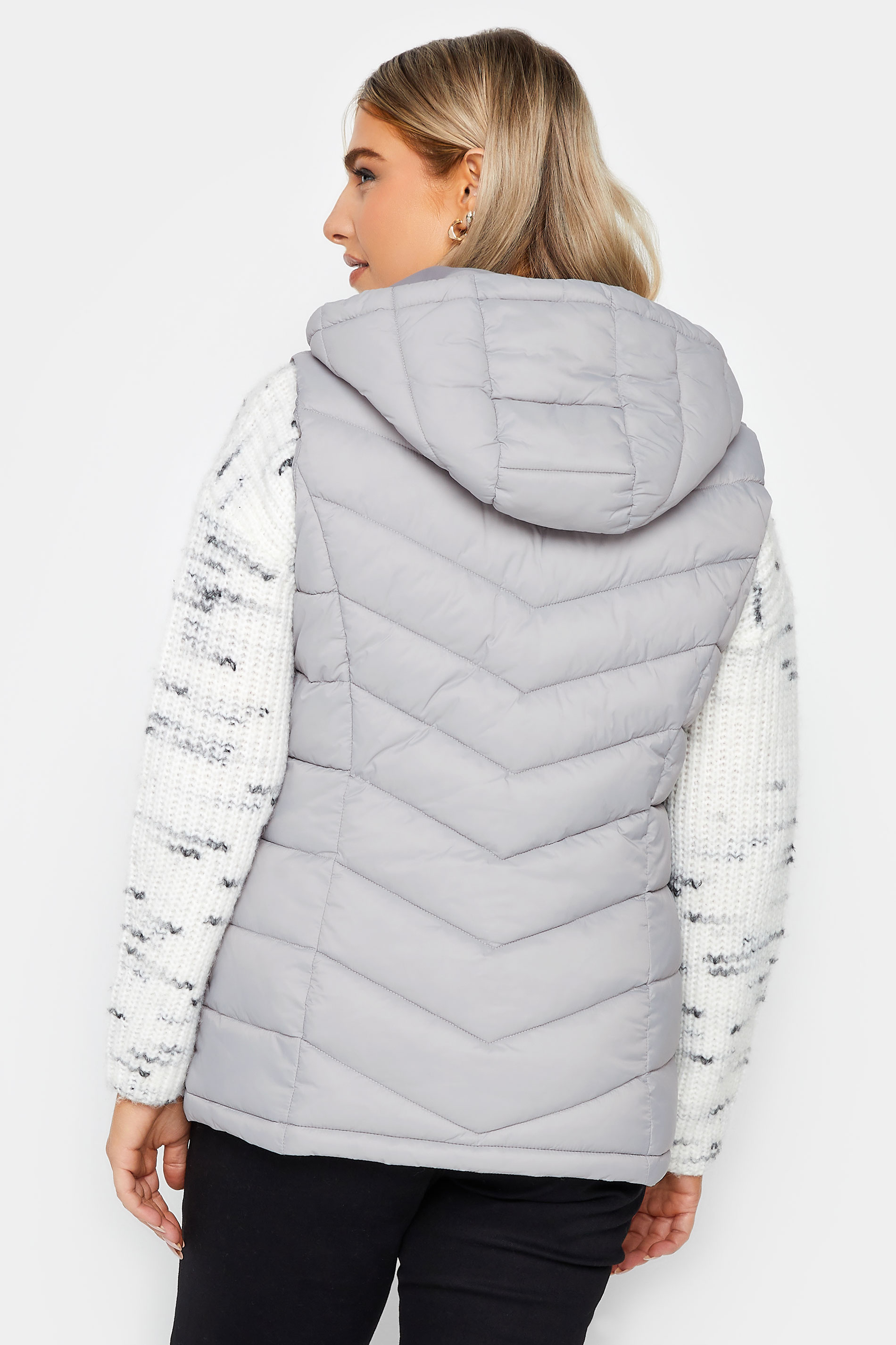 M&Co Grey Quilted Gilet | M&Co 3