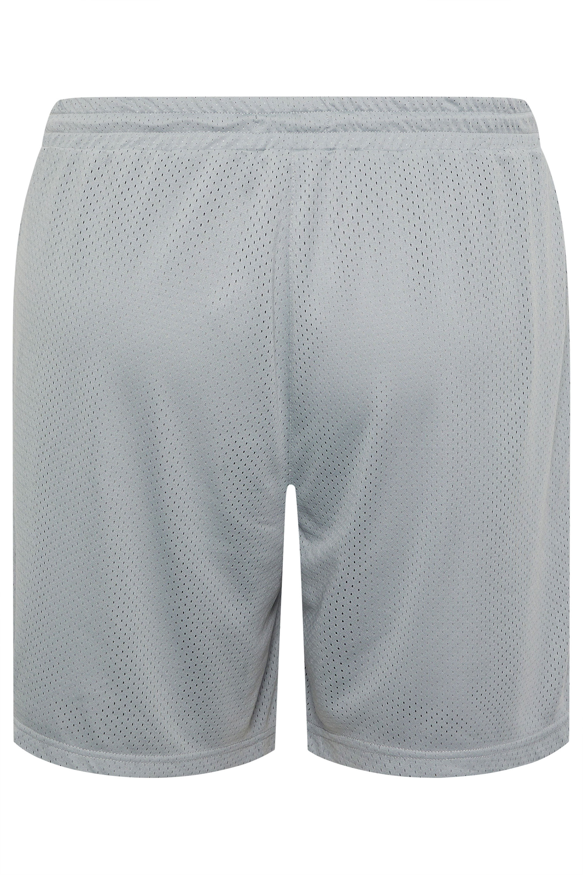 BadRhino Big & Tall Light Grey Lightweight Mesh Shorts | BadRhino 7