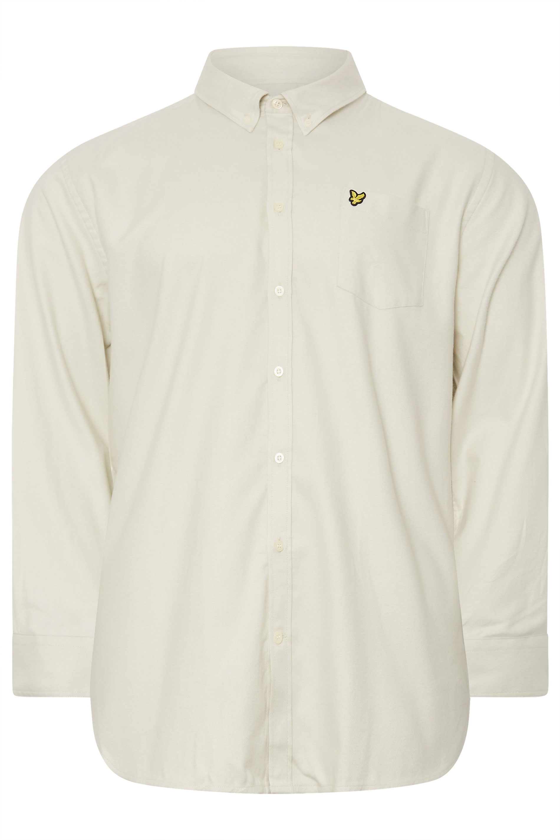 LYLE & SCOTT Big & Tall Cream Shirt | BadRhino 2