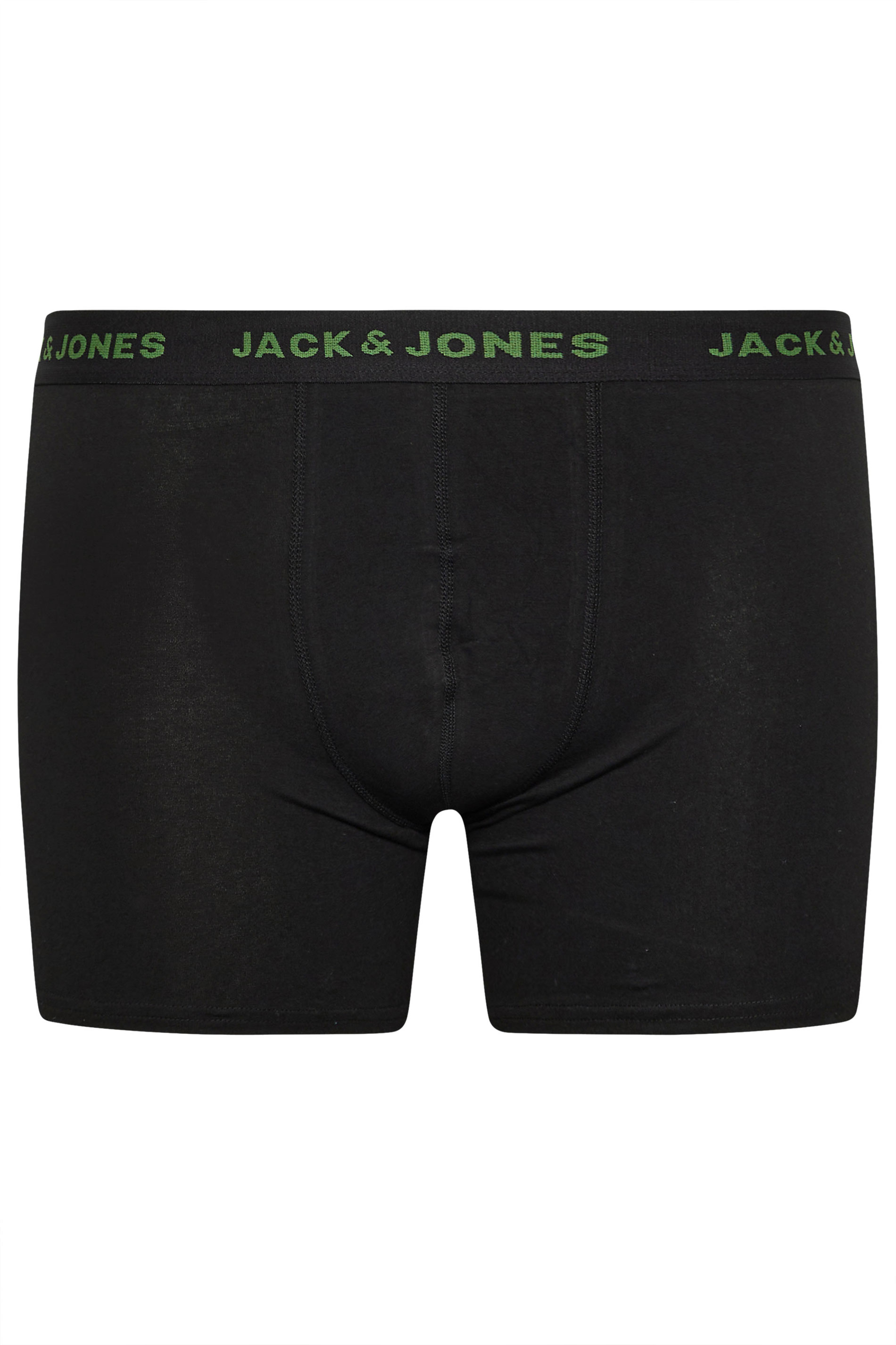 JACK & JONES Big & Tall Black 7 Pack Basic Boxers | M&Co 8