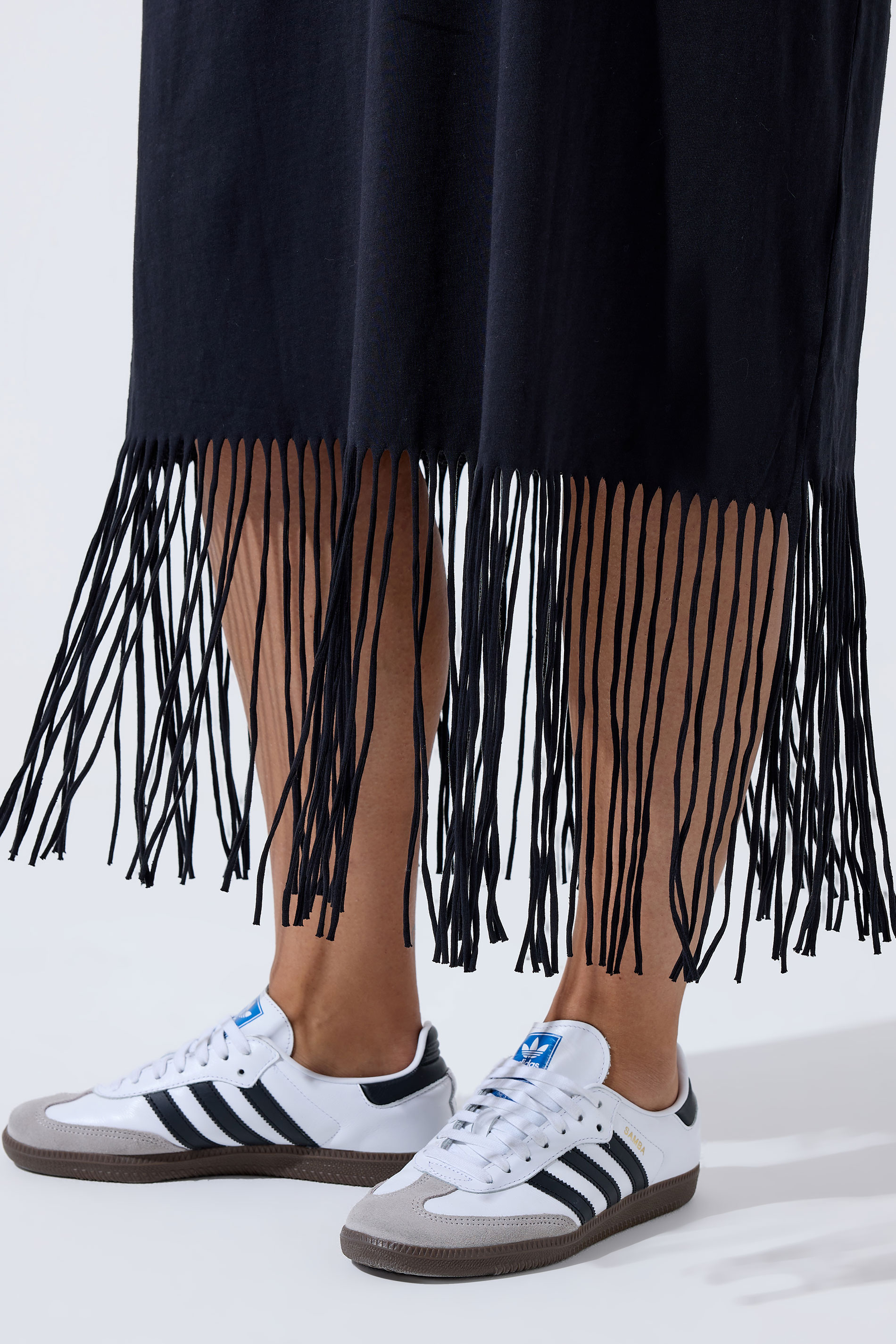 LIMITED COLLECTION Plus Size Black Tassel Beach Dress | Yours Clothing 4