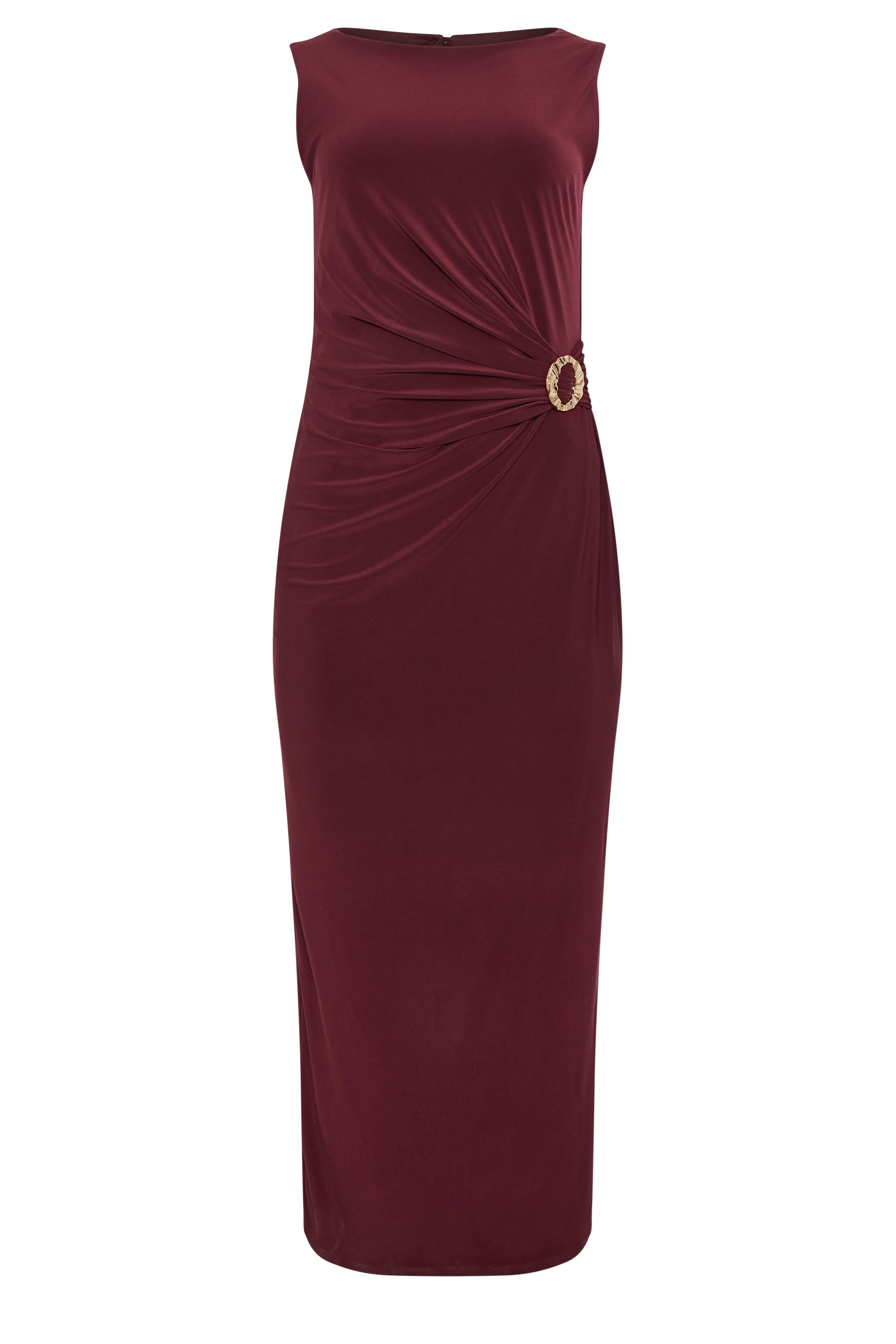 STAR Burgandy Red Wrap Dress | StarByJM 5