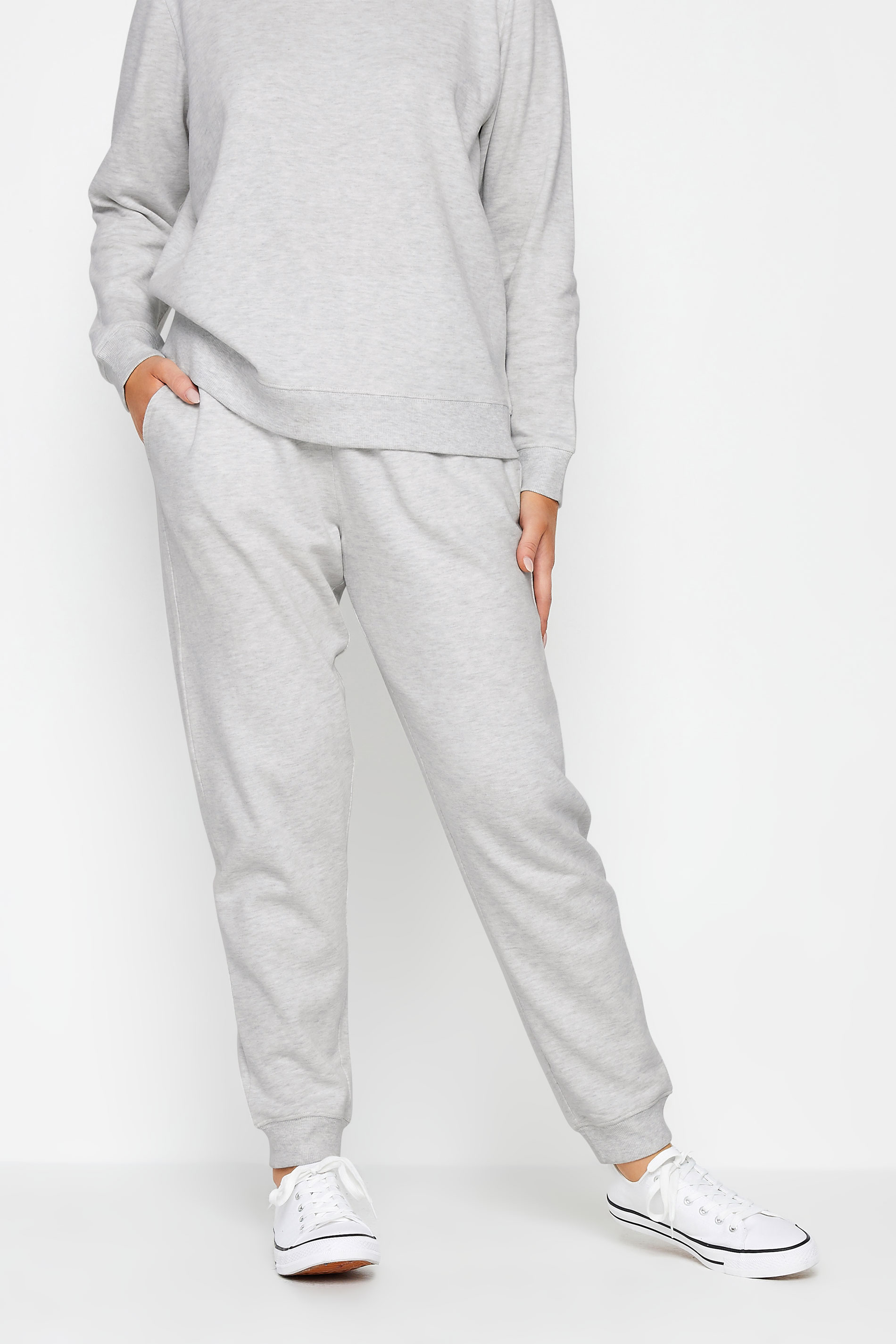 M&Co Grey Marl Essential Joggers | M&Co 1