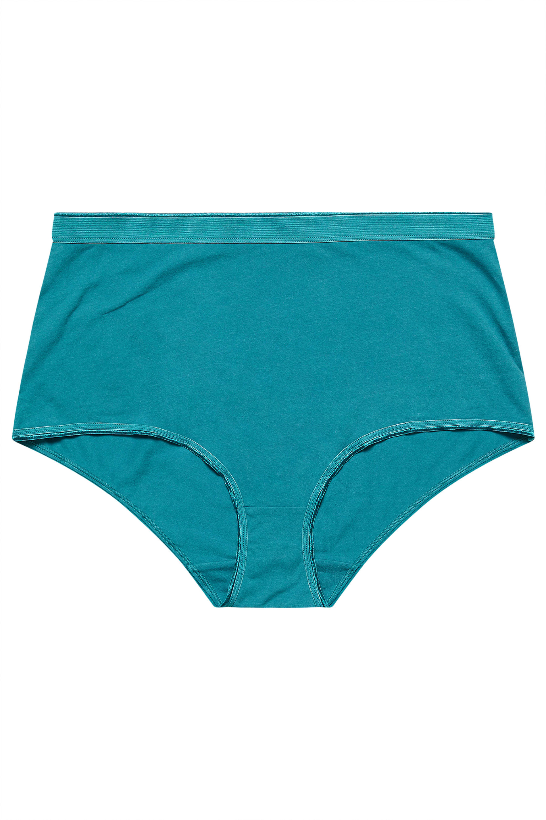 YOURSET 5 PACK Plus Size Teal Green Snake Print Full Briefs | Yours Clothing 7
