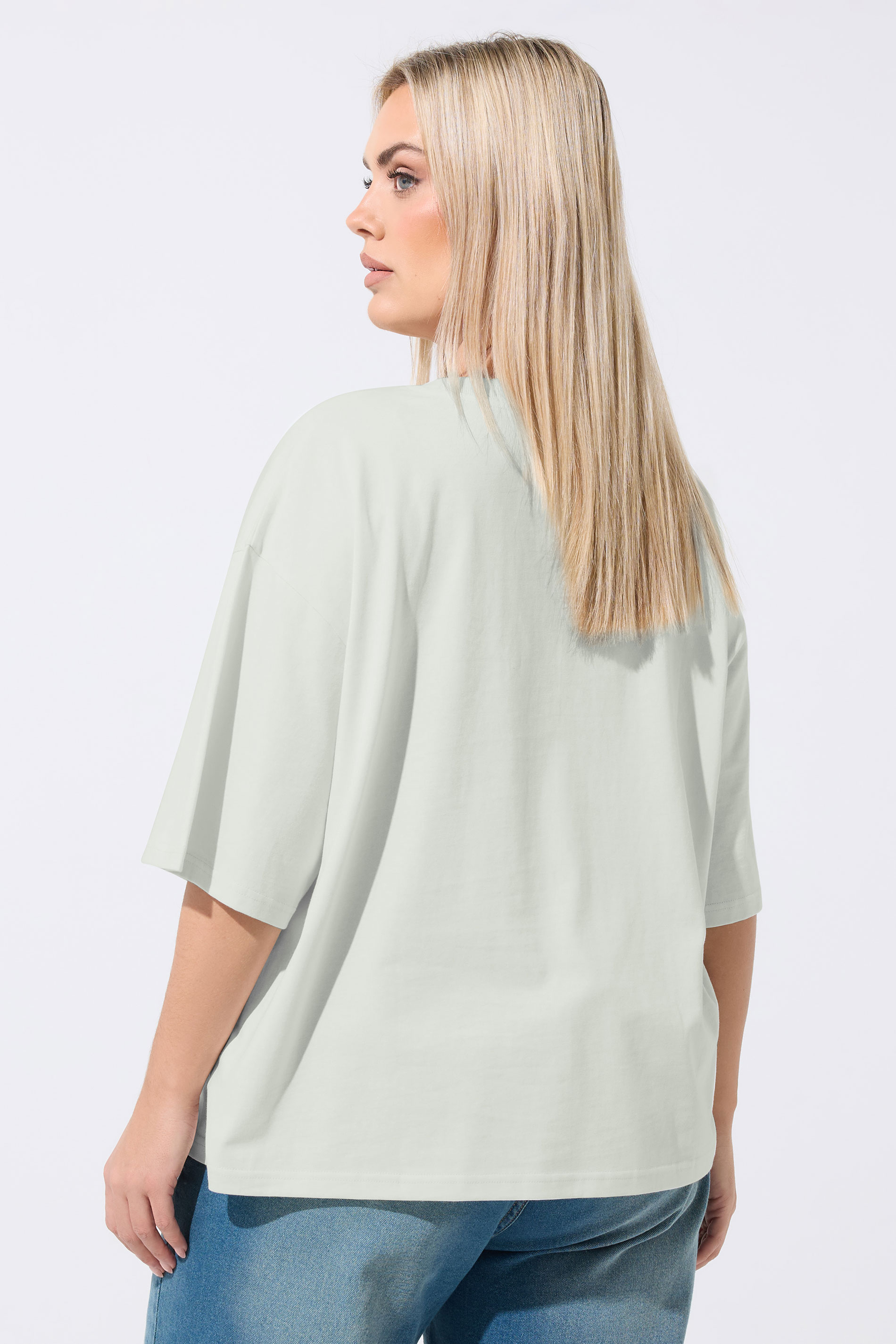 LIMITED COLLECTION Plus Size Mint Green Fruit T-Shirt | Yours Clothing 2