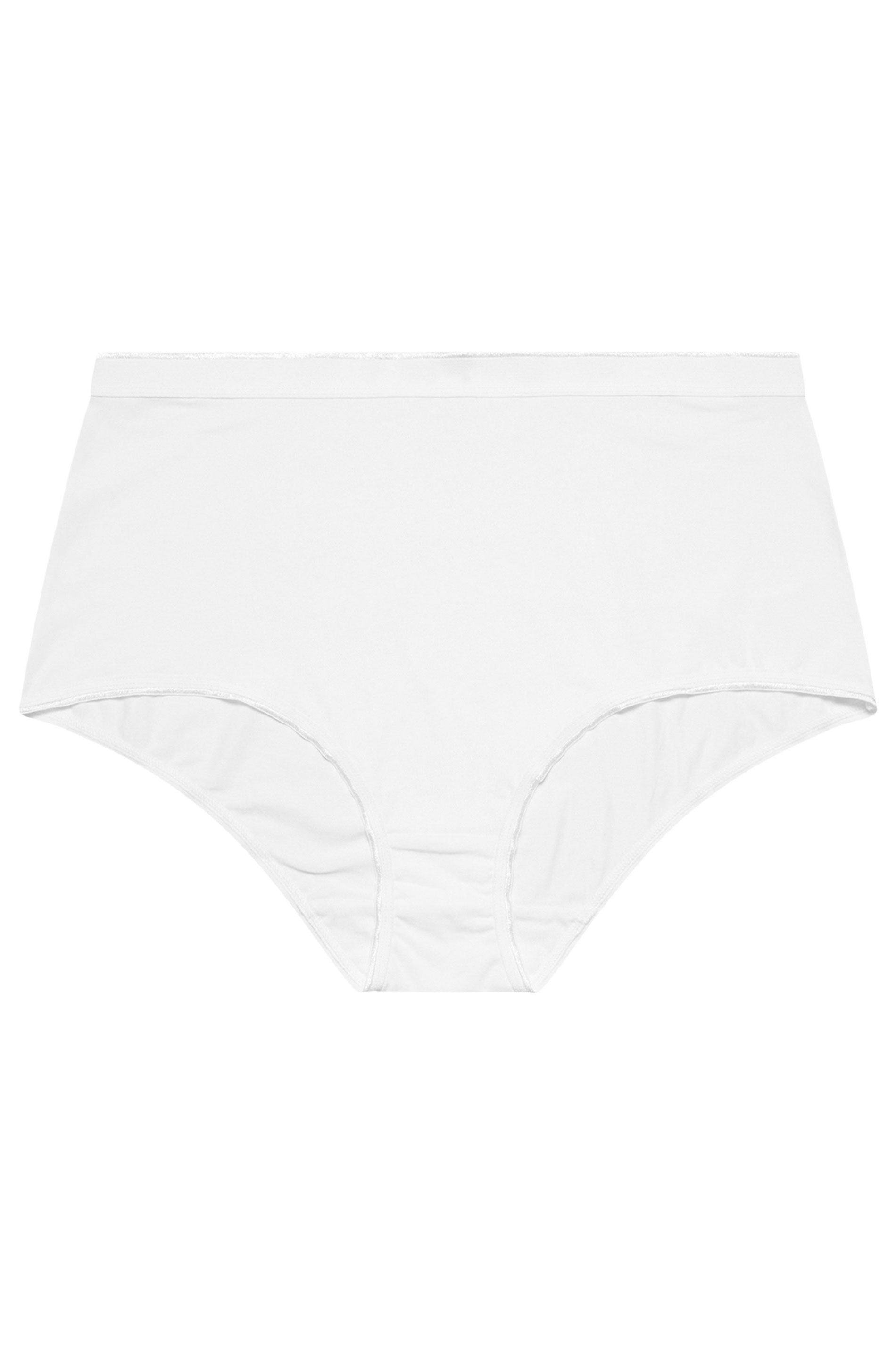 YOURSET 5 PACK Plus Size Black & White Floral Full Briefs | Yours Clothing 9