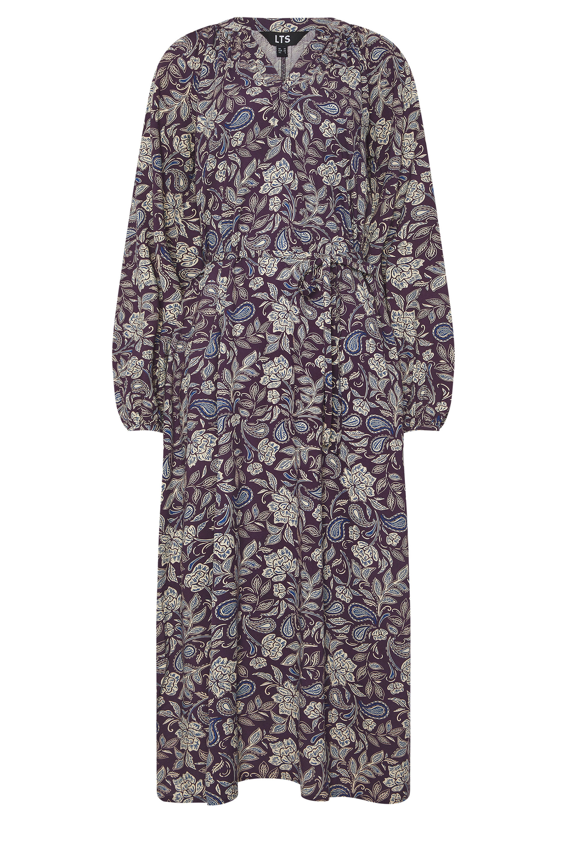 LTS Tall Purple Floral Maxi Dress | Long Tall Sally 5