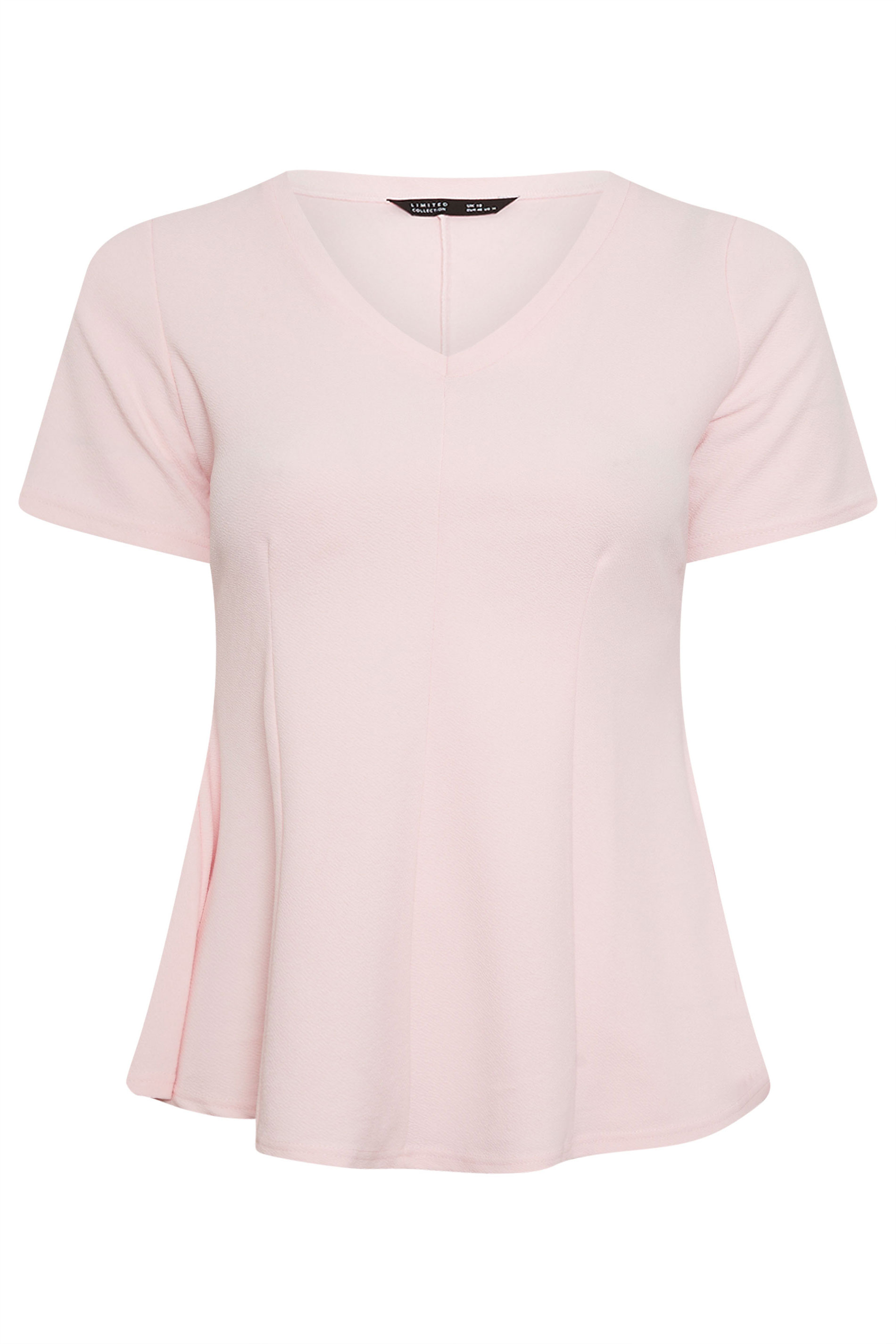 LIMITED COLLECTION Plus Size Pink Corset Top | Yours Clothing 5