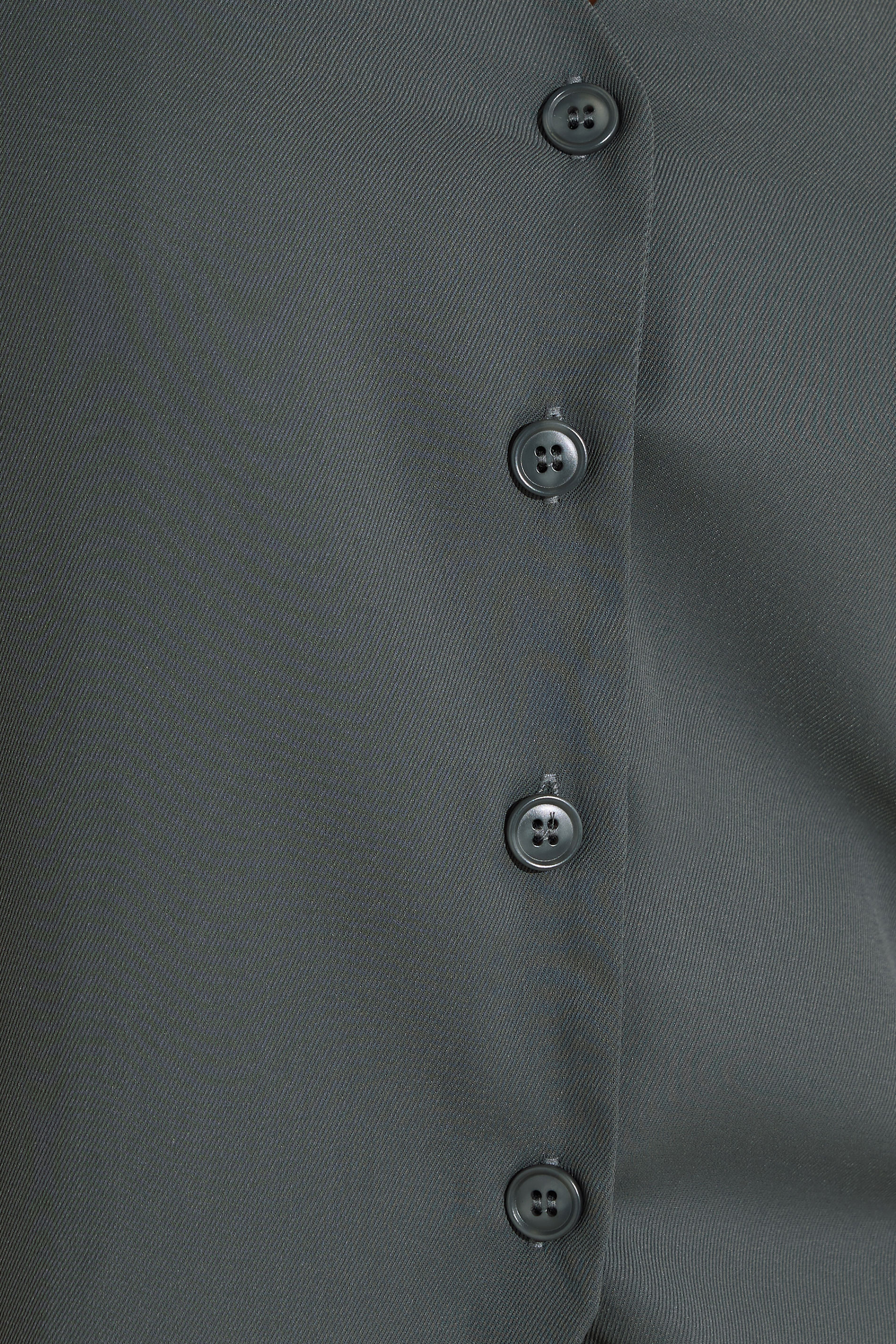 LTS Tall Grey Sleeveless Waistcoat Top | Long Tall Sally 4