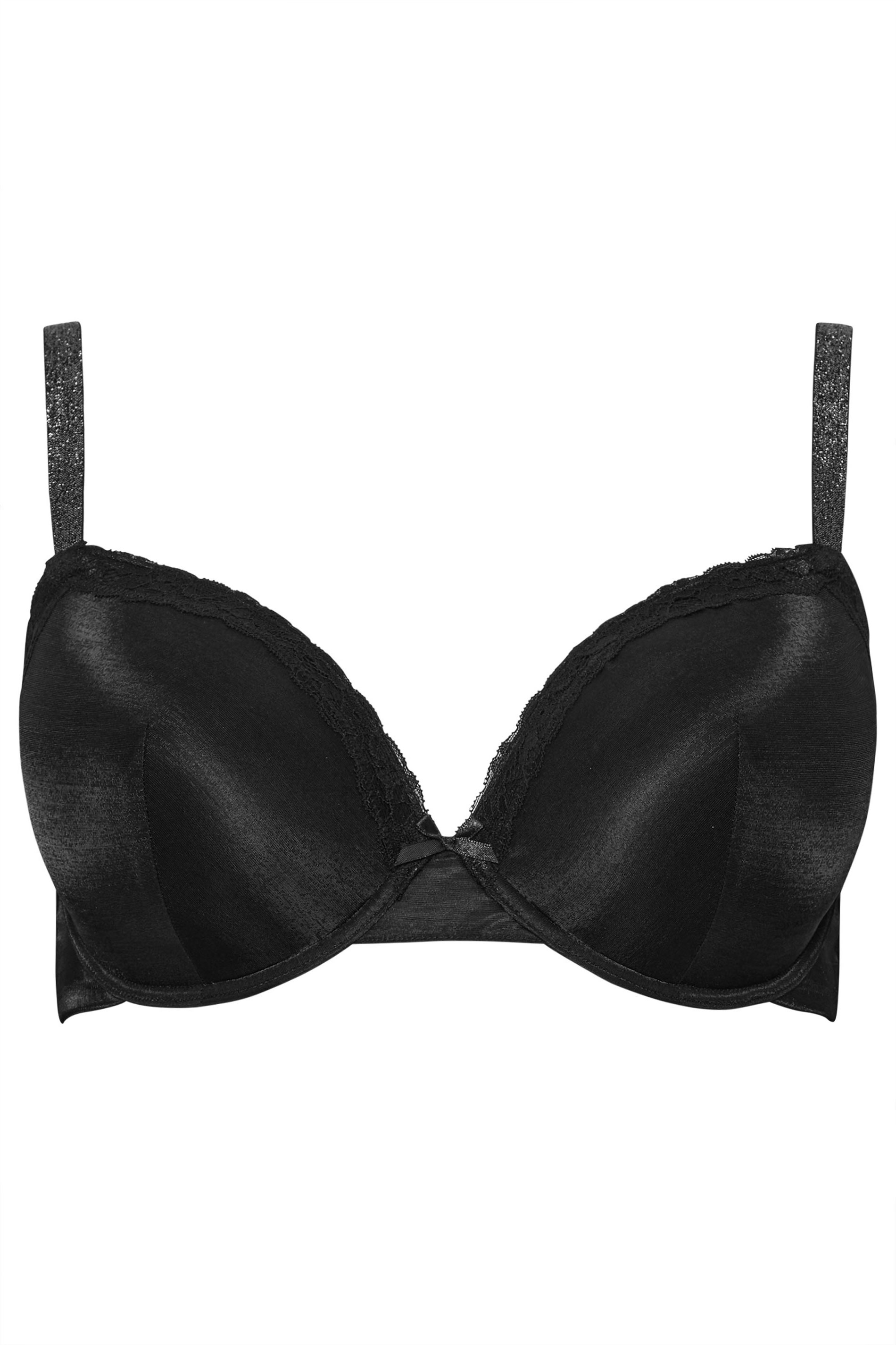 YOURSET 2 PACK Plus Size Red & Black Underwired T-Shirt Bras | Yours Clothing 12