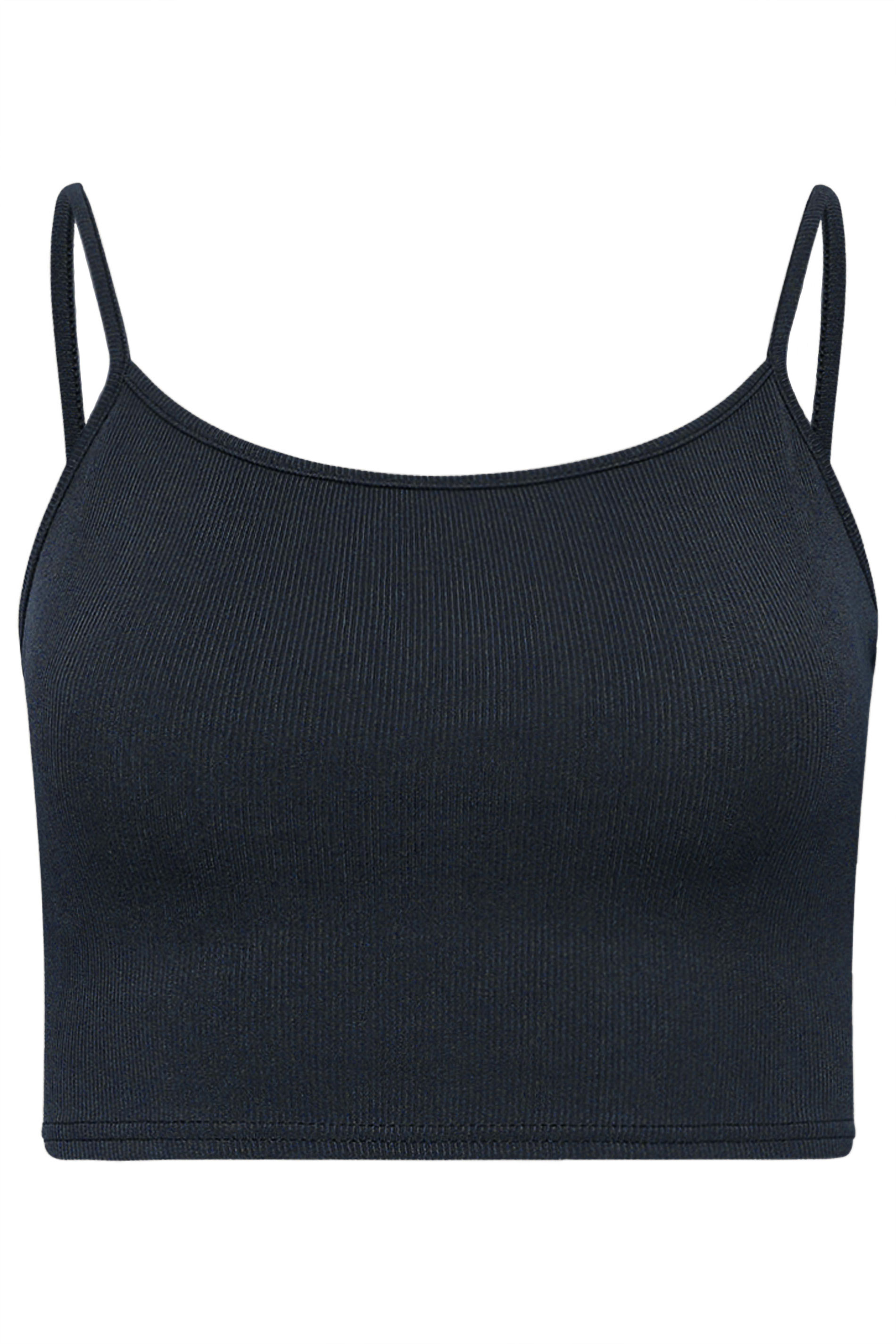 PixieGirl Petite Women's 2 PACK Grey Ribbed Bralette Top | PixieGirl 9