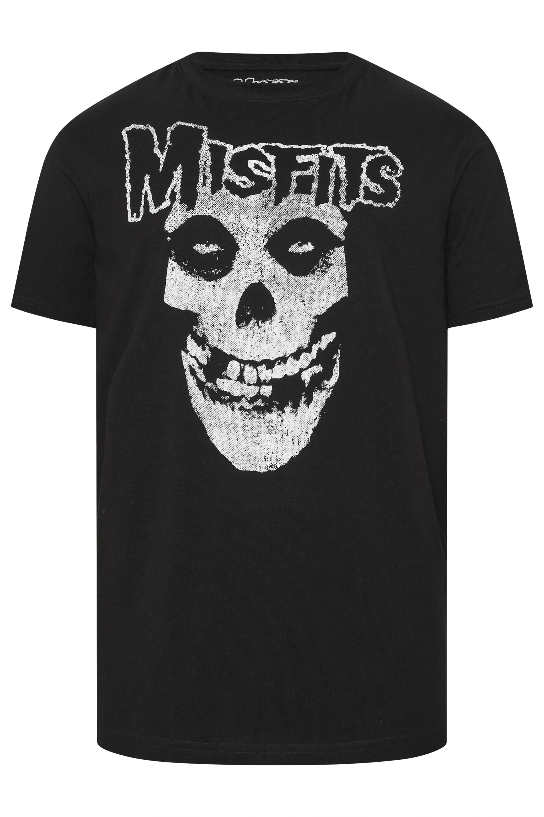 BadRhino Big & Tall Black Misfits Graphic T-Shirt | BadRhino 5