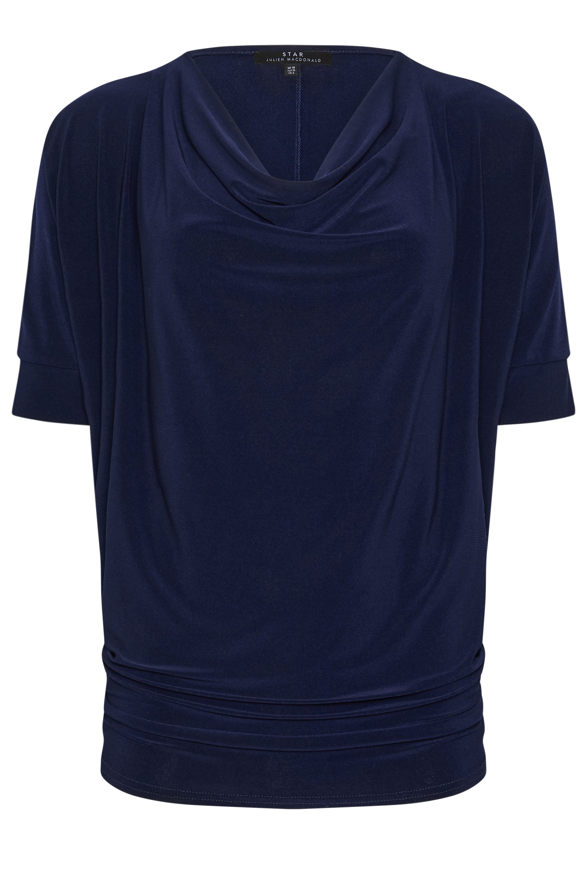 STAR Navy Blue Neck Top | StarByJM 1