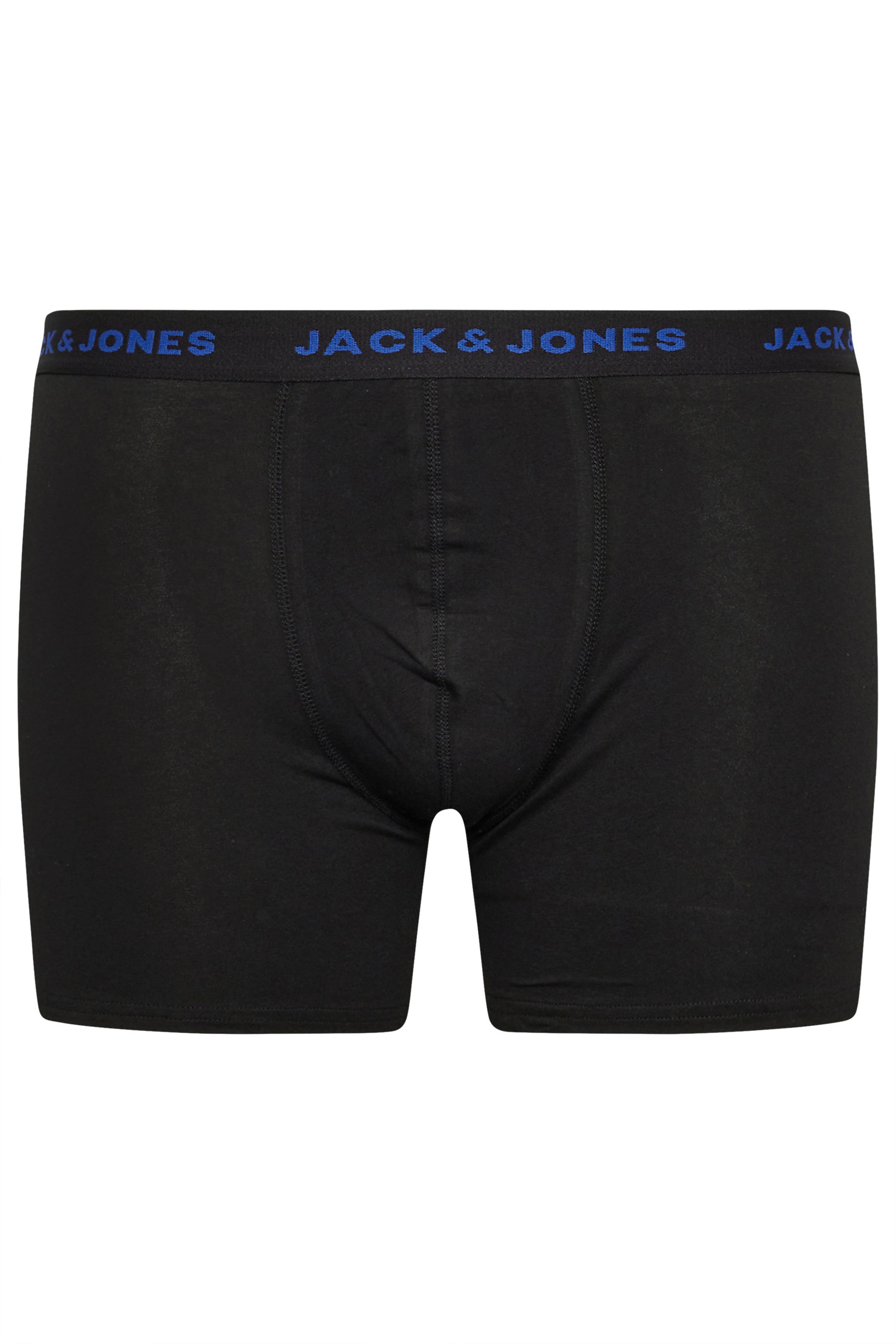 JACK & JONES Big & Tall Black 7 Pack Basic Boxers | M&Co 7