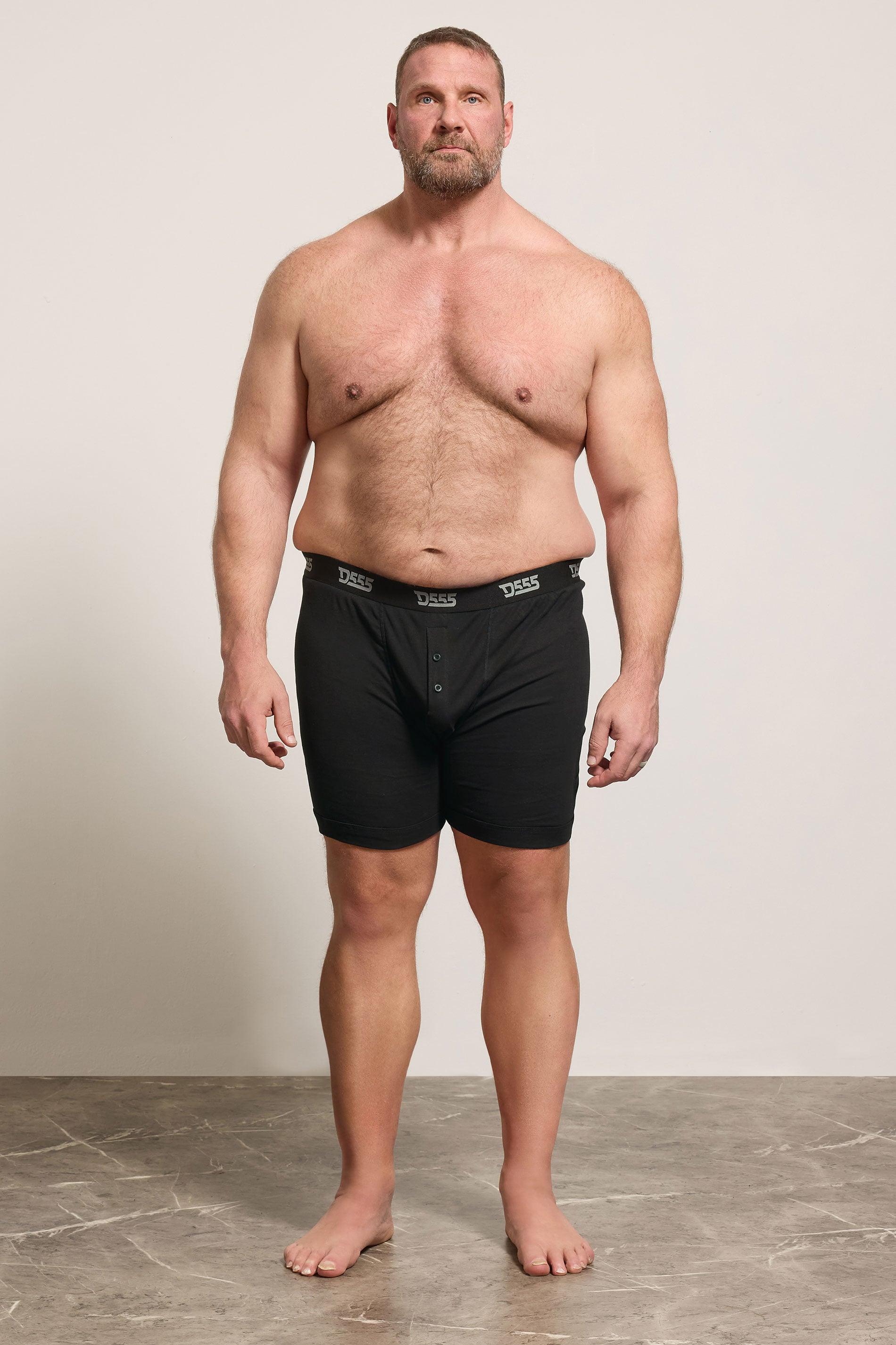 D555 Big & Tall 3 PACK Black Boxer Shorts | BadRhino 4