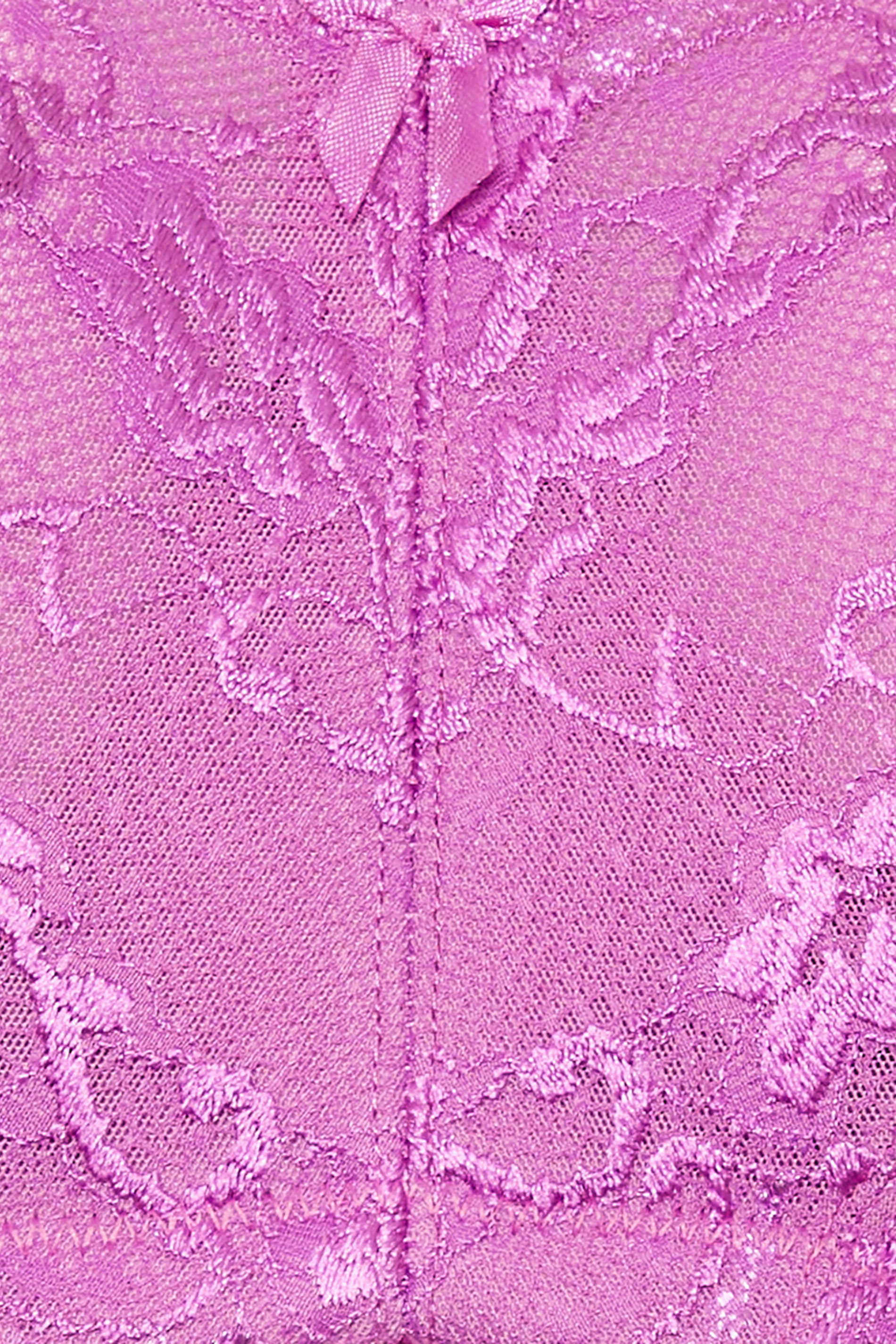 YOURS Plus Size Pink Lace Full Cup Bra | Yours Clothing 5