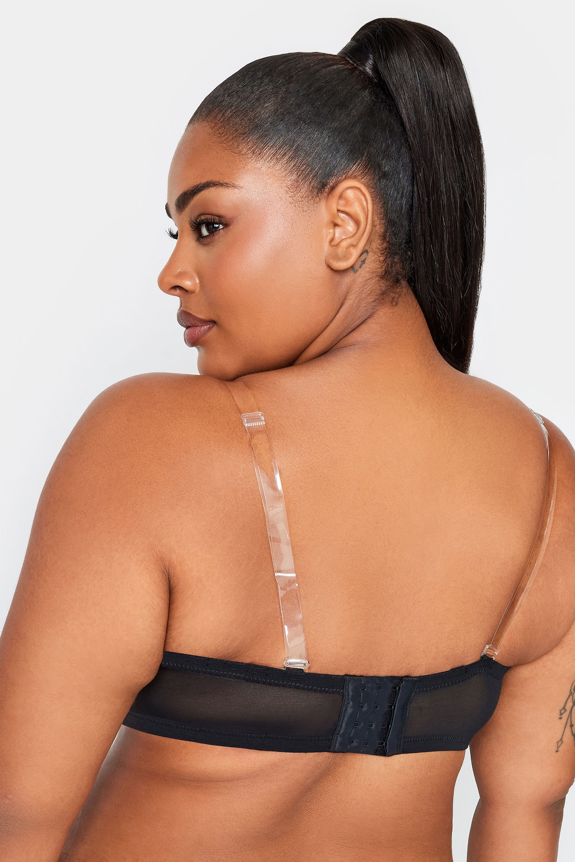 YOURS Plus Size Nude Bra Straps | Yours Clothing 1