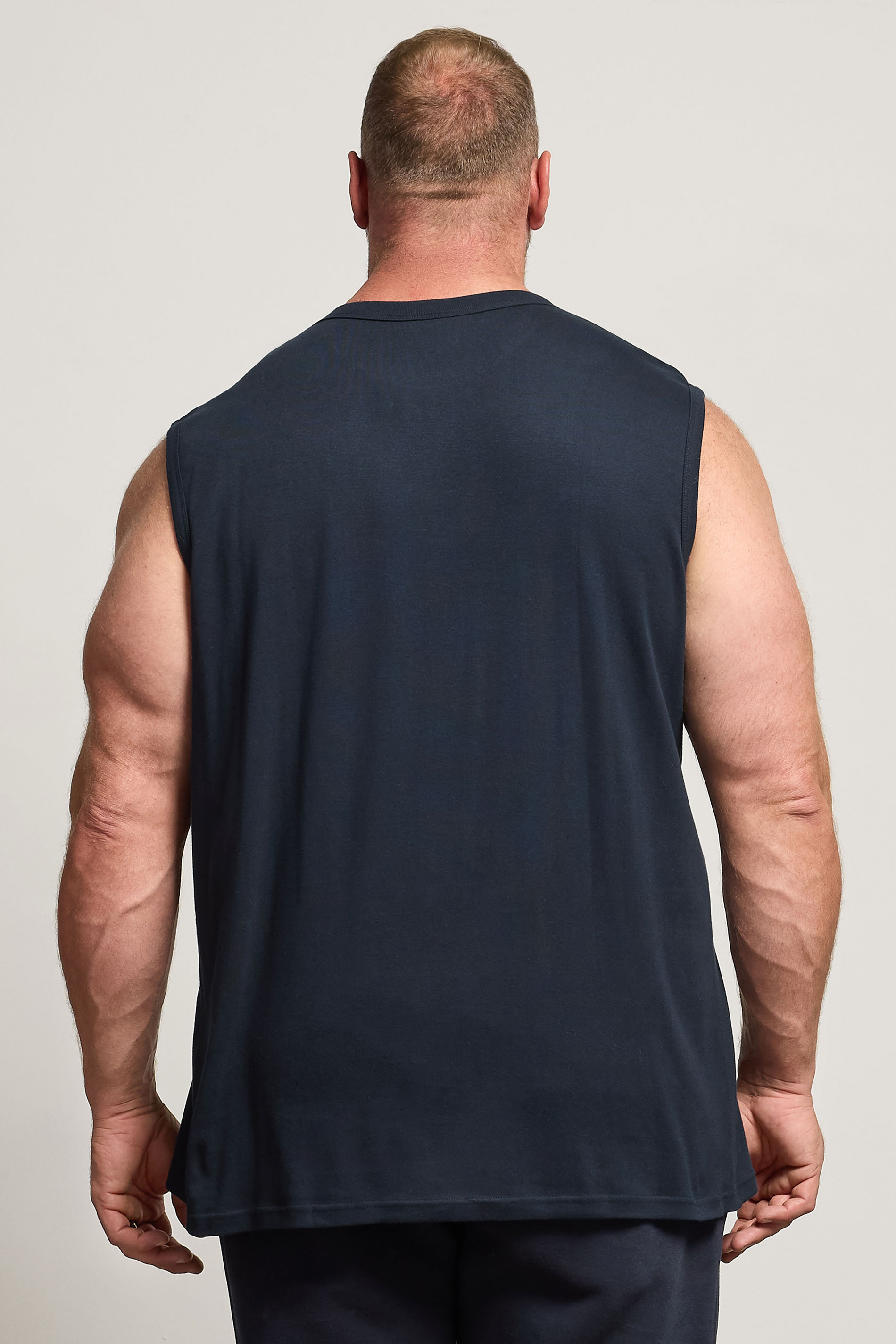 IronRhino Big & Tall Navy Blue 'Rest Day' Vest 2