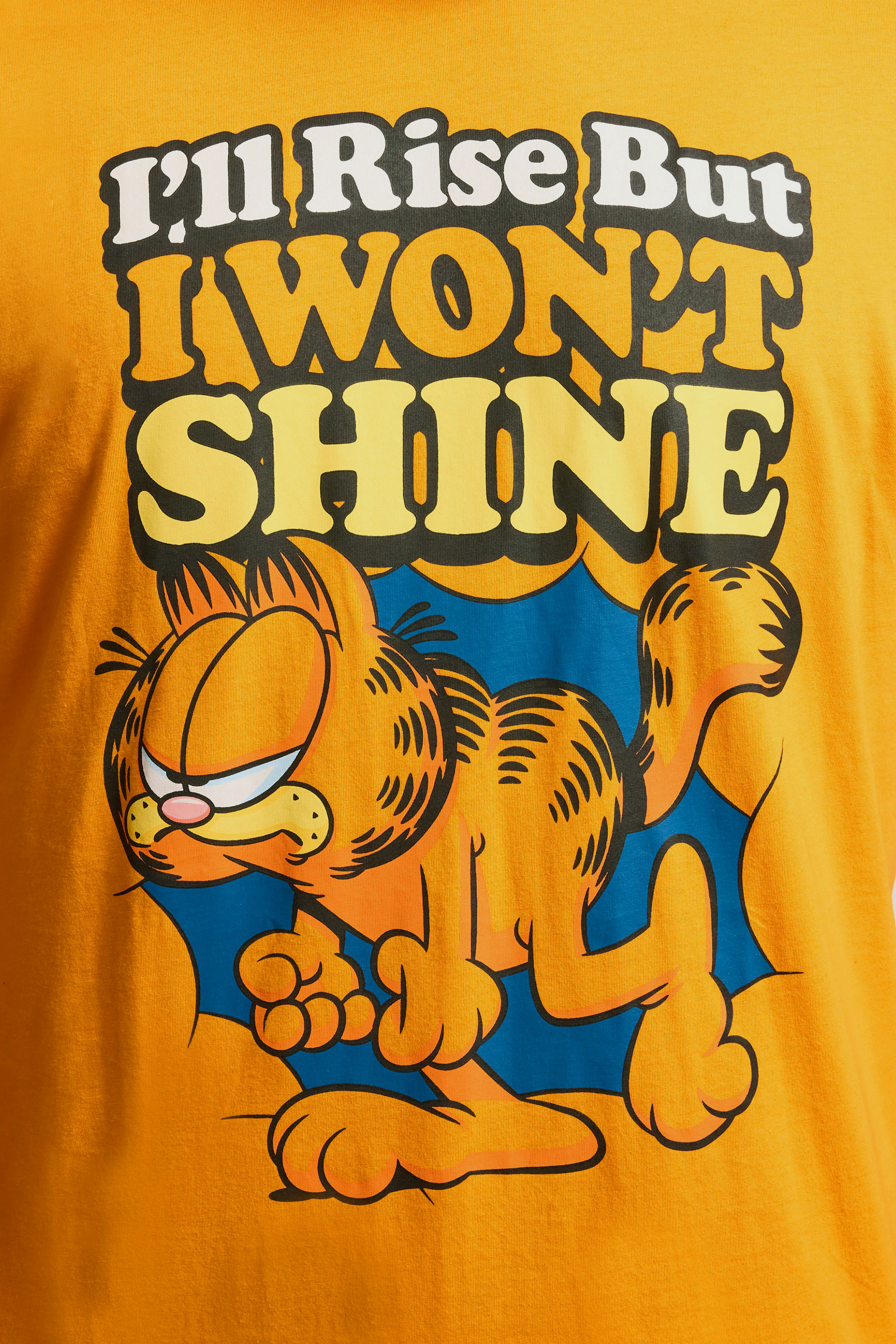 BadRhino Orange & Navy Blue Garfield Pyjama Set | BadRhino 2