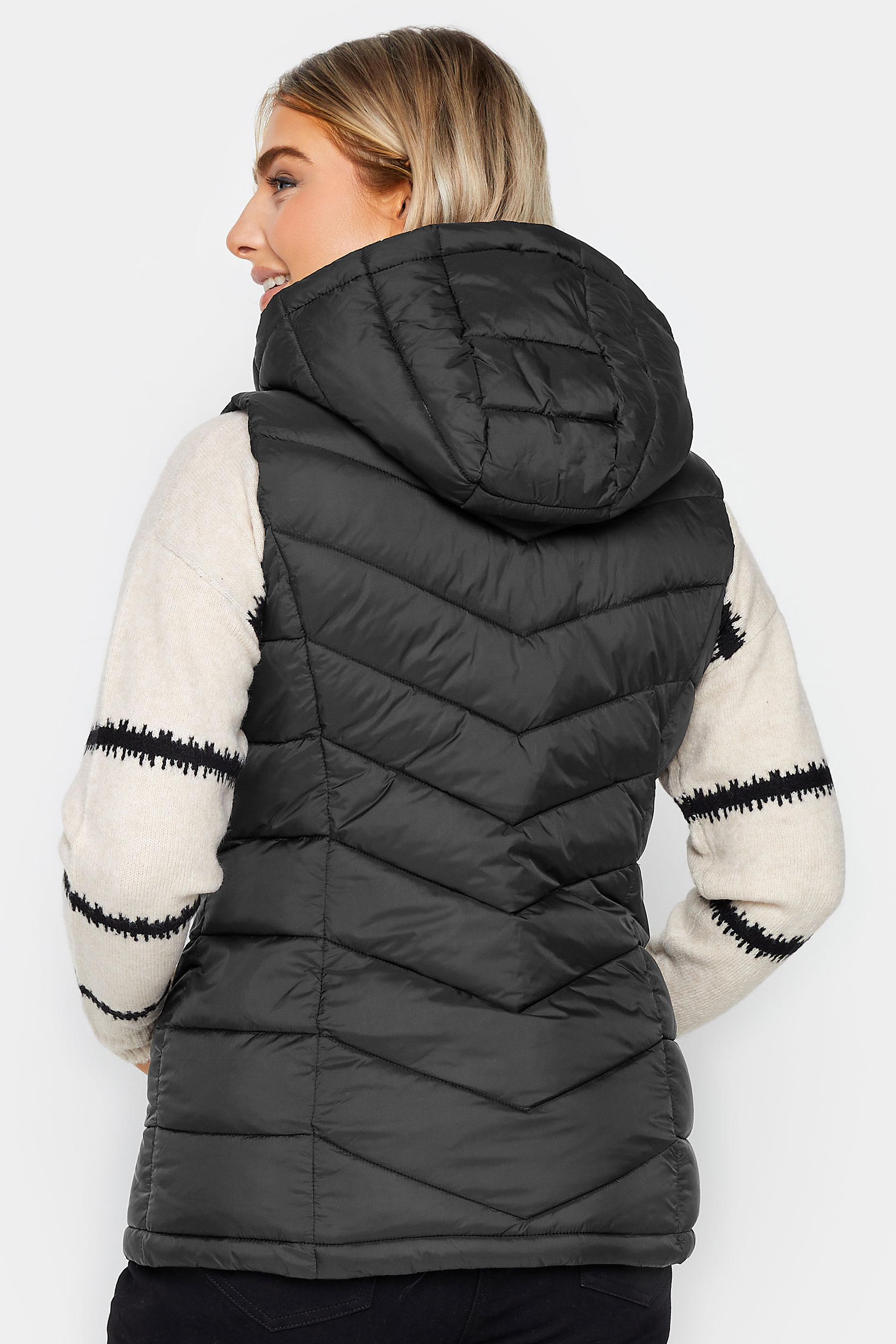 M&Co Black Quilted Gilet | M&Co 3