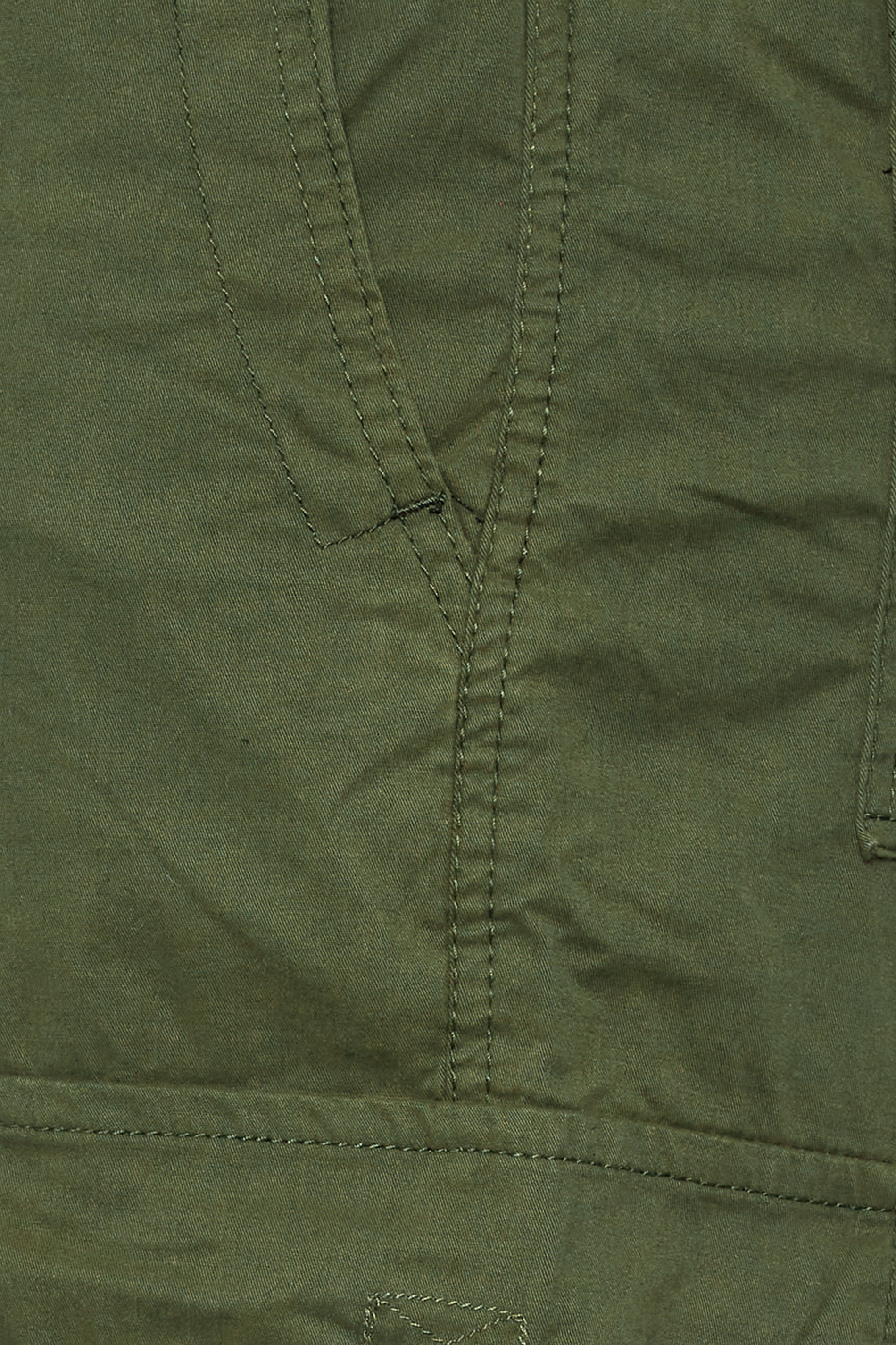 KAM Big & Tall Khaki Stretch Cargo Trousers | BadRhino 6