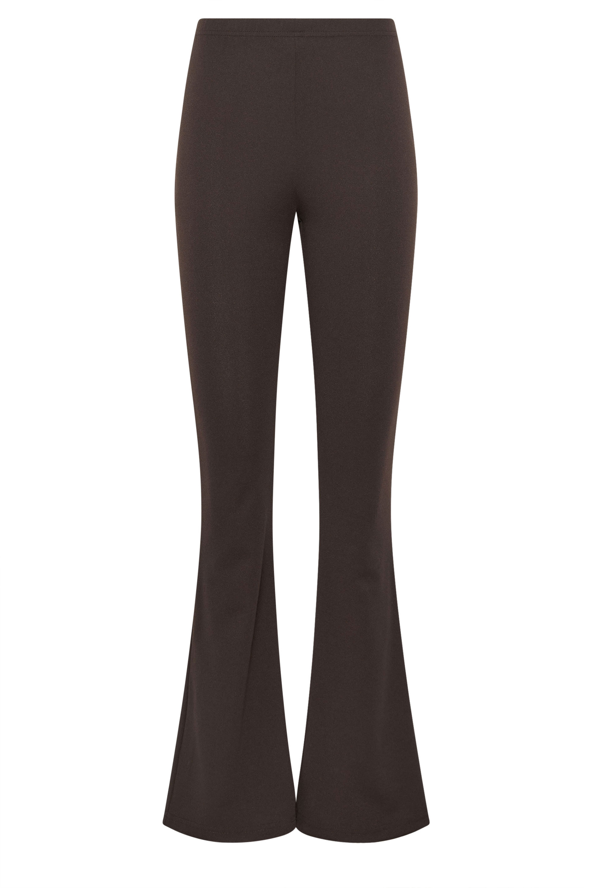 LTS Tall Women's Chocolate Brown Flared Trousers | Long Tall Sally 3