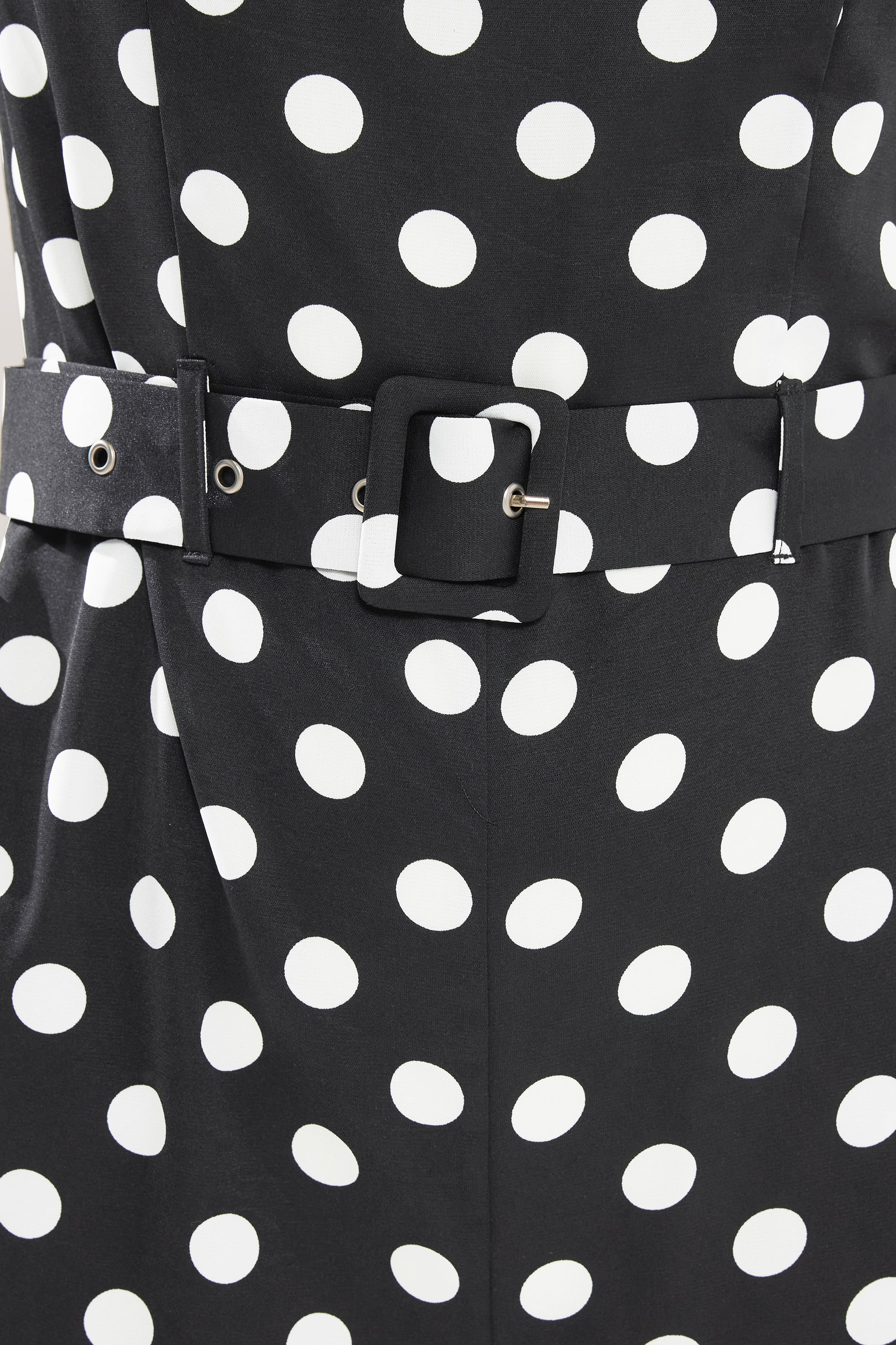 LTS Tall Women's Black Polka Dot Wide Leg Jumpsuit | Long Tall Sally 4