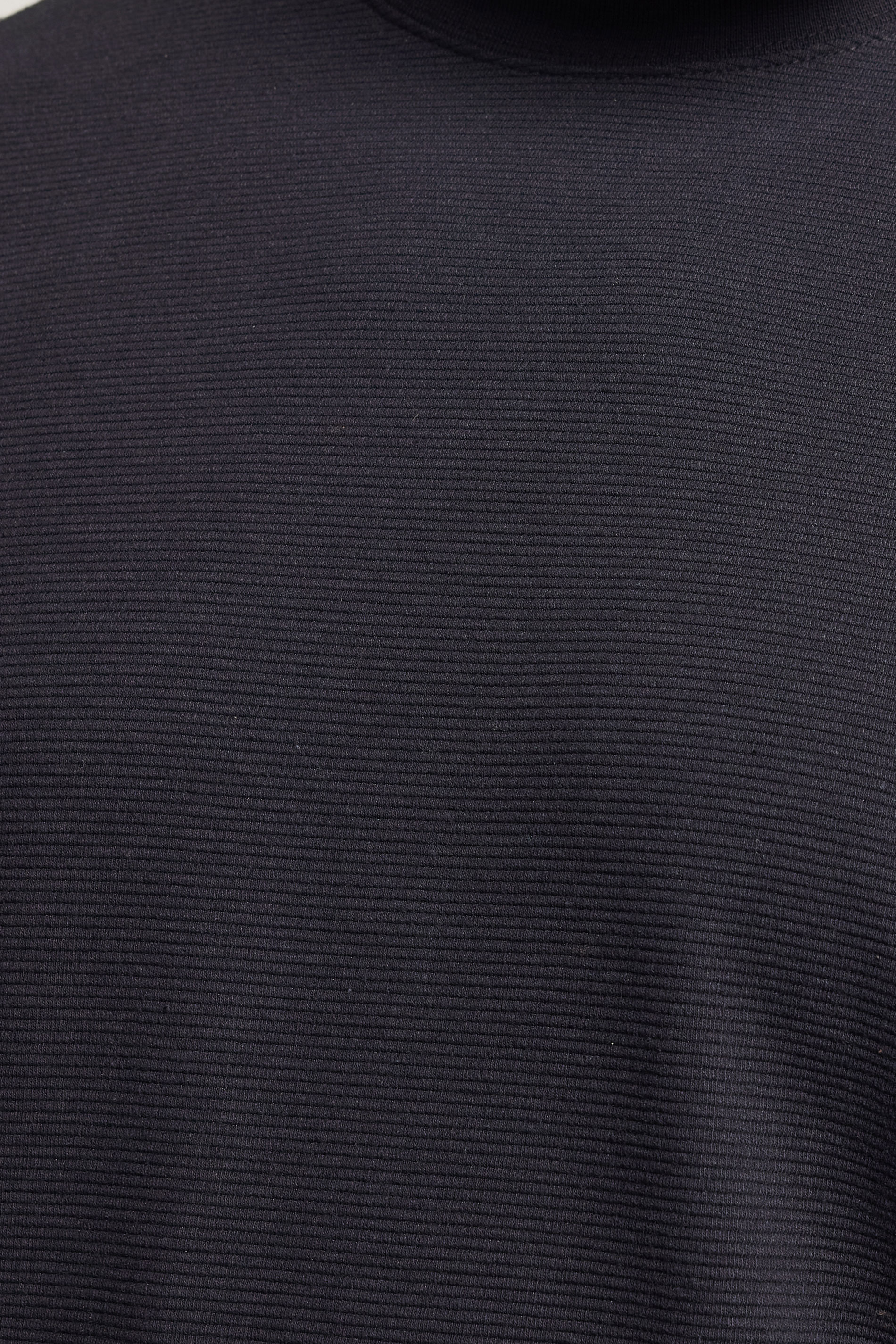 BadRhino Big & Tall Navy Blue Ottoman Textured T-Shirt | BadRhino 5